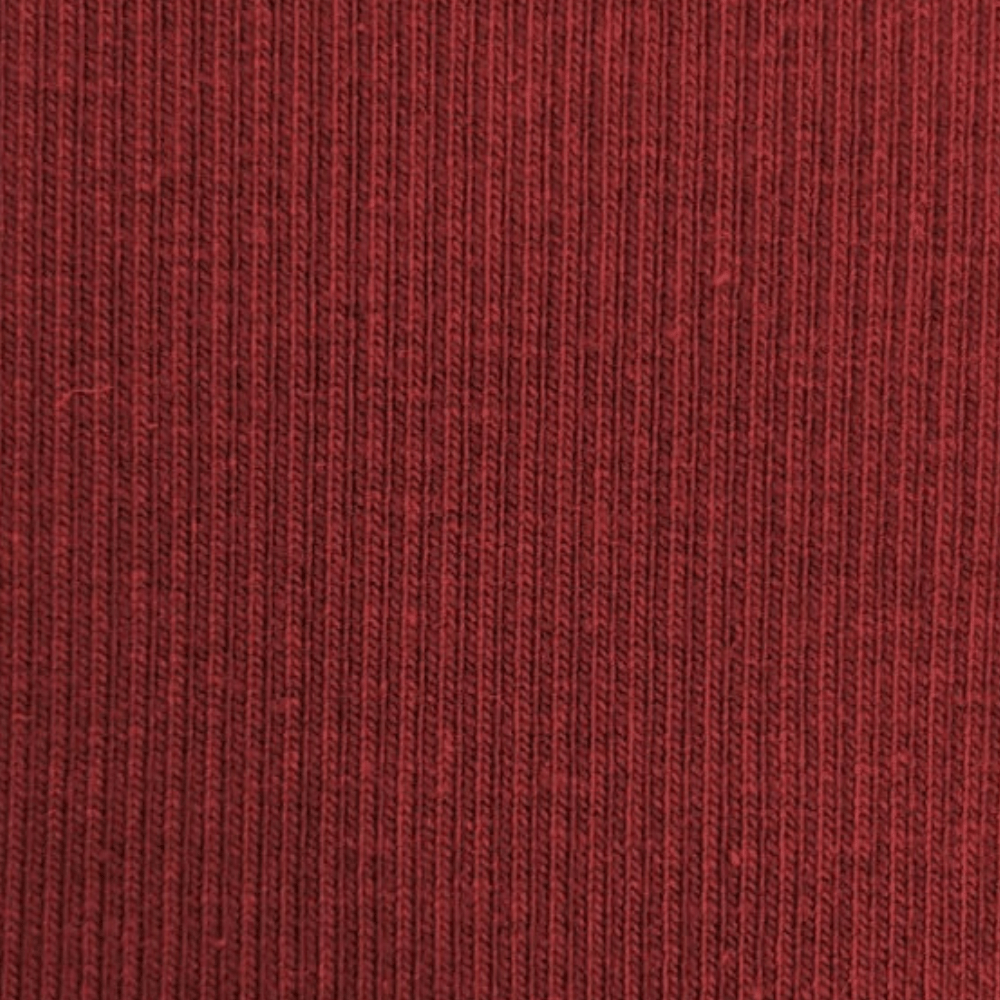 Ribbing 2x1 | Collars & Cuffs | Red - Ragland Fabrics