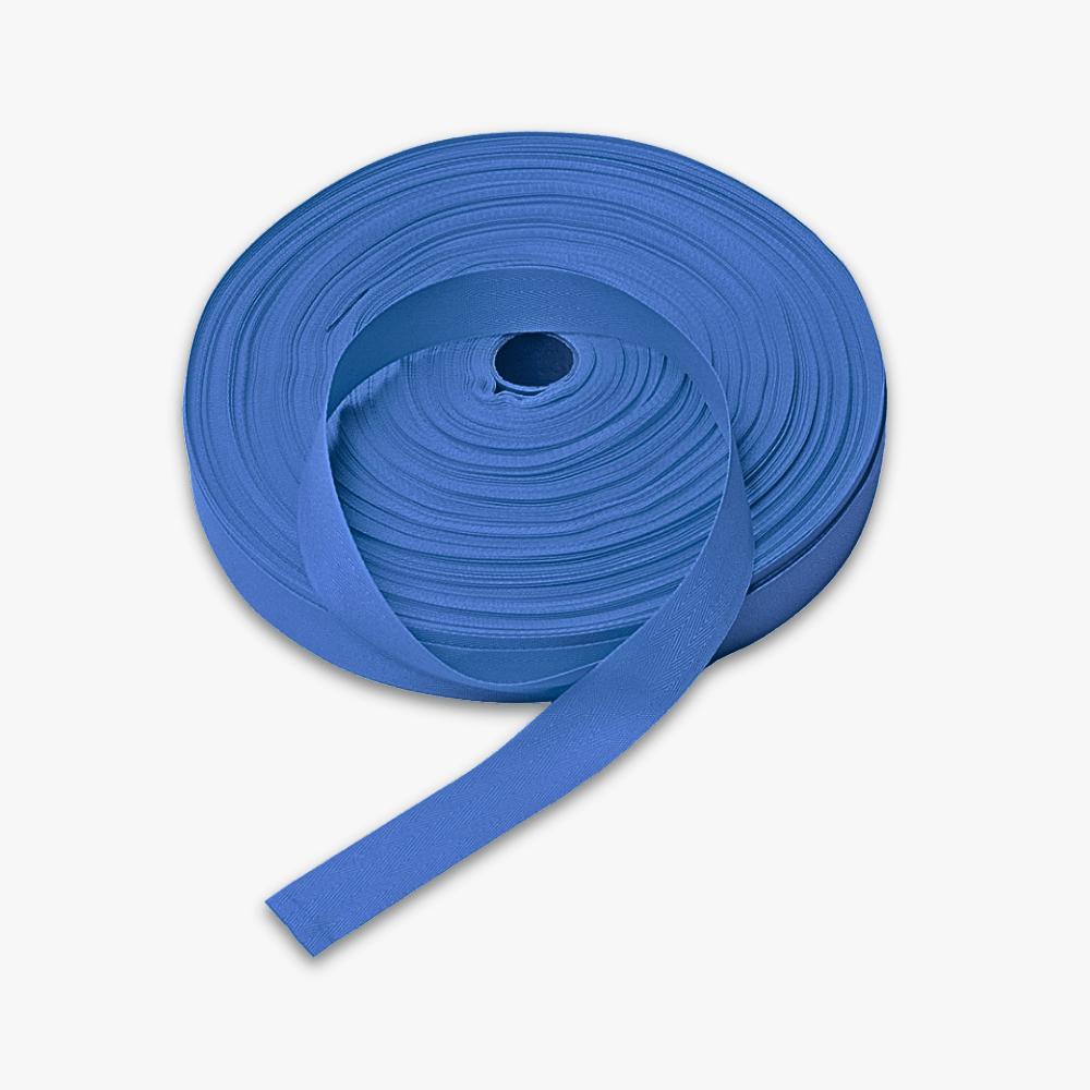 Twill Tape Polyester Royal Blue 8 25mm - Ragland Fabrics