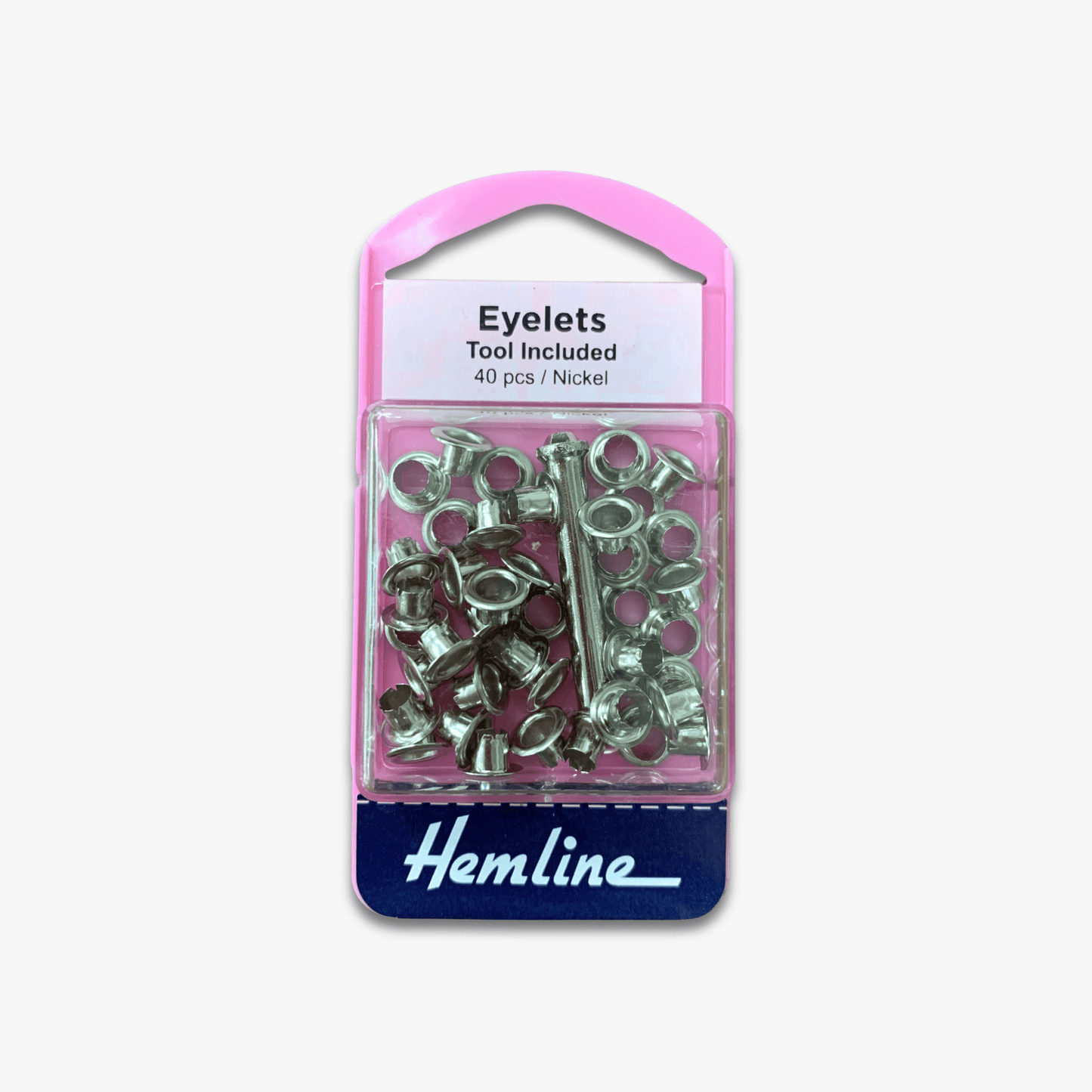 Eyelets Nickel | 40pcs - Ragland Fabrics