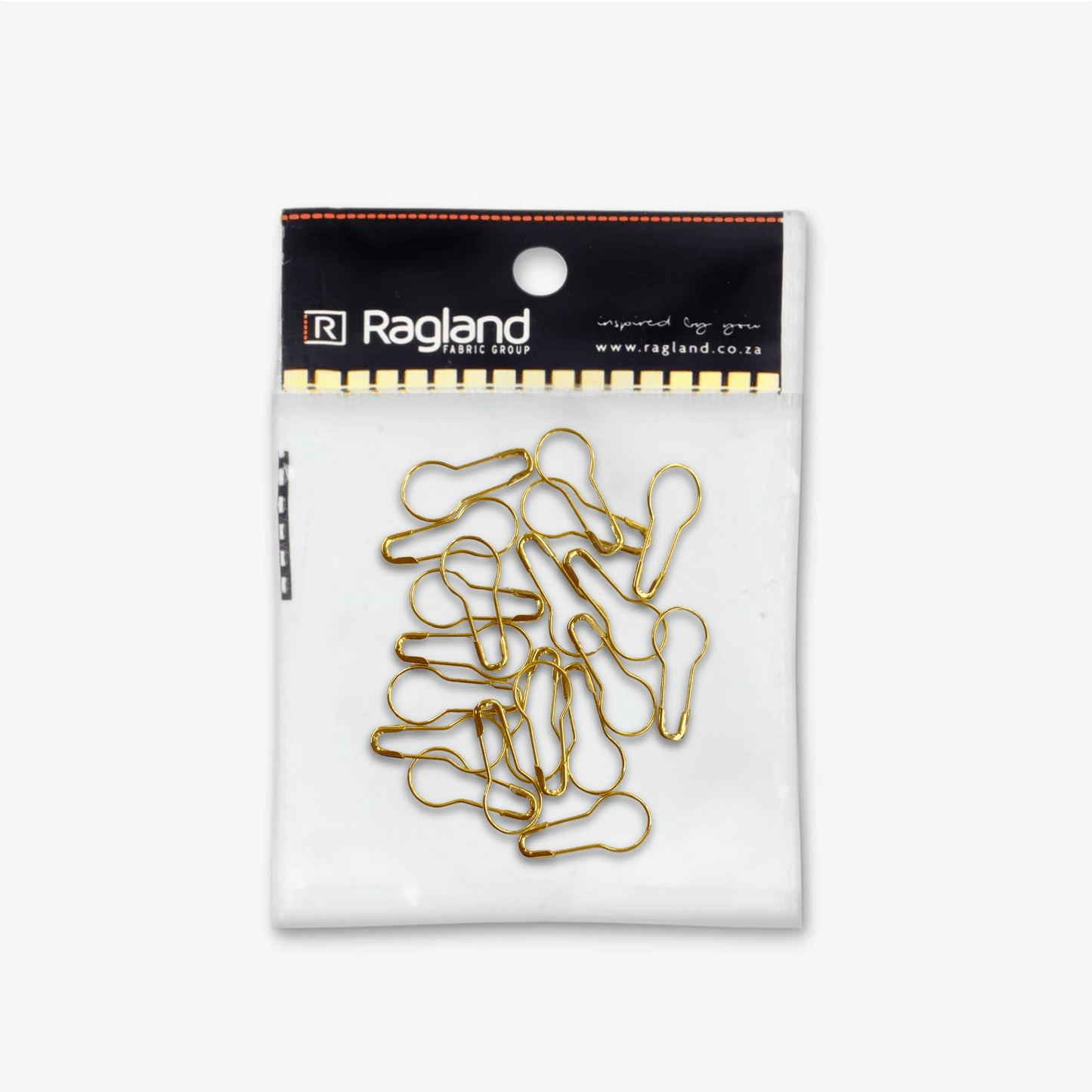Calabash Pins Gold (20 Pieces) - Ragland Fabrics