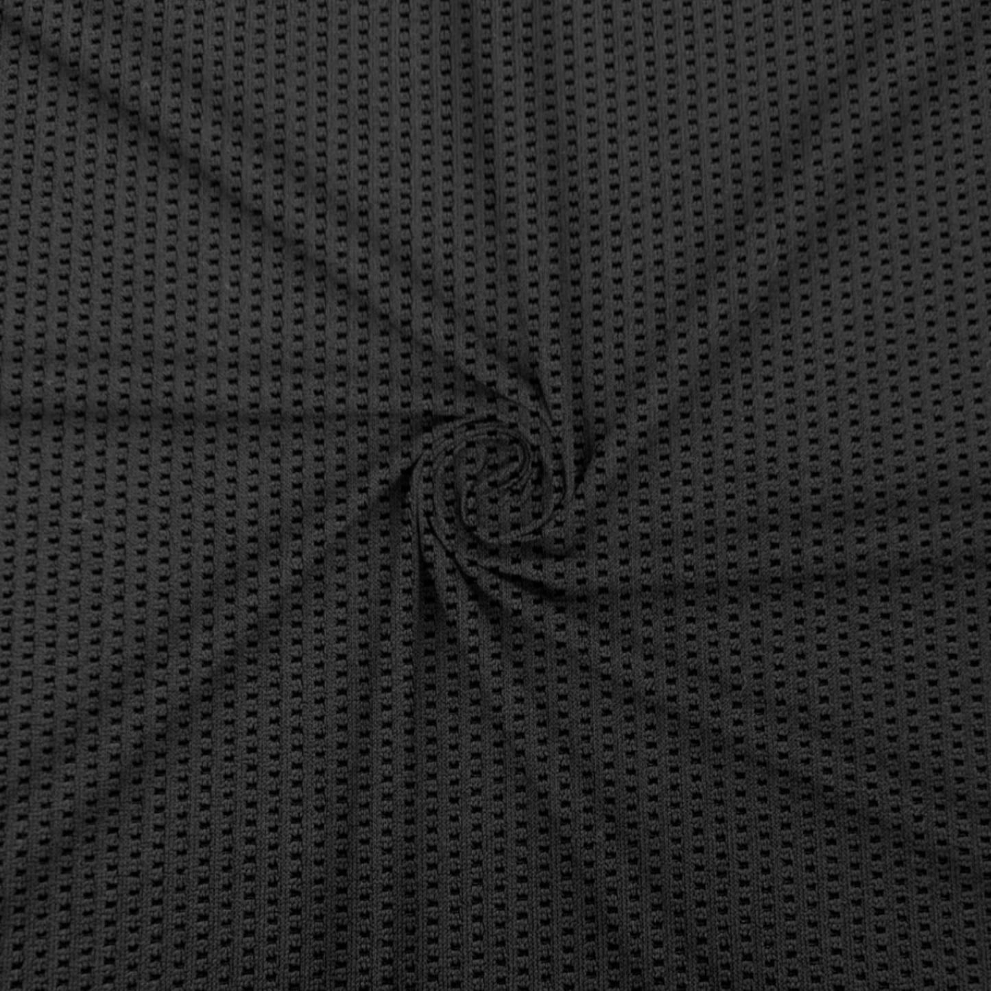 Stretch Eyelet Mesh Black - Ragland Fabrics