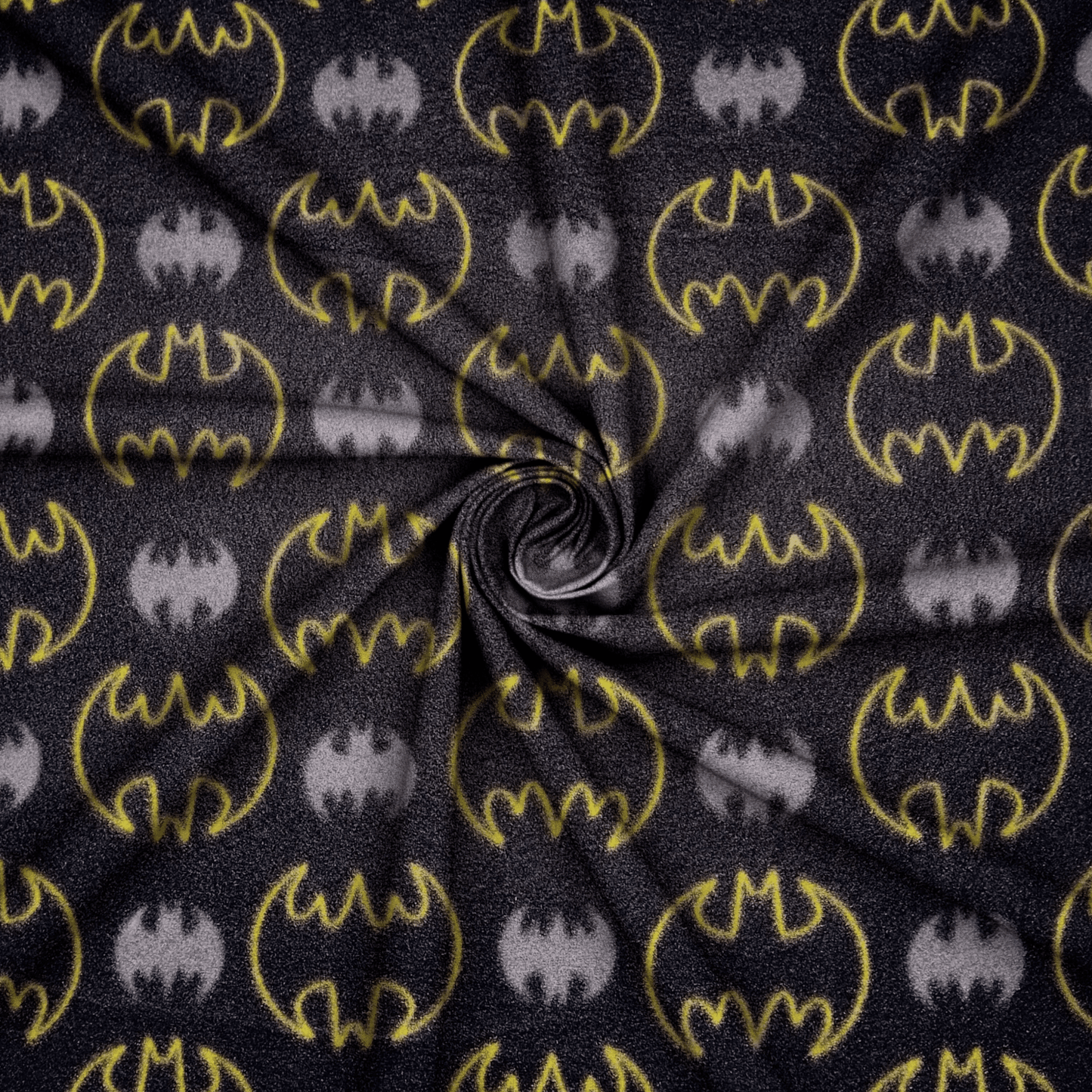 Printed Polar Fleece Batman - Ragland Fabrics