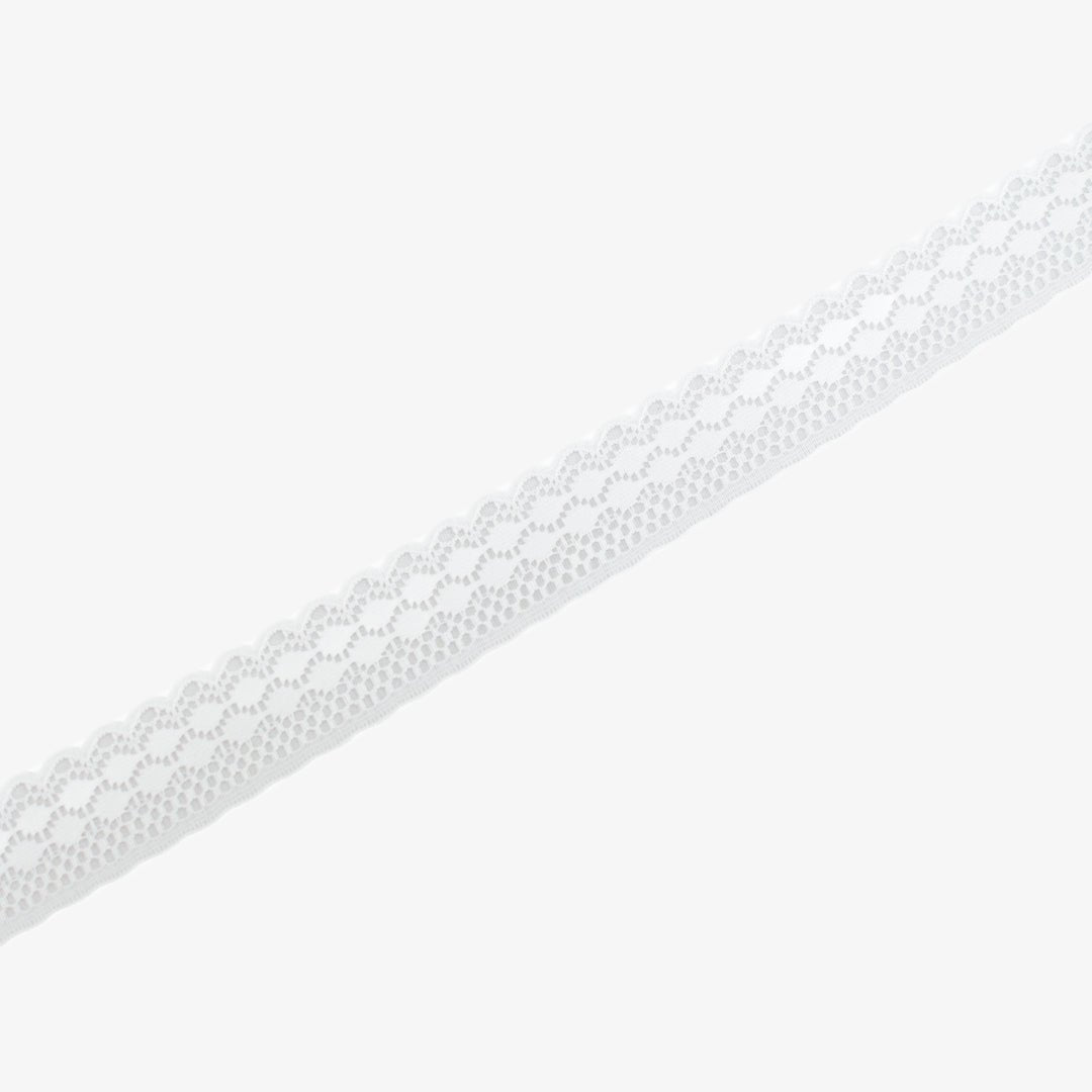Nylon Lace 1268 | White - Ragland Fabrics