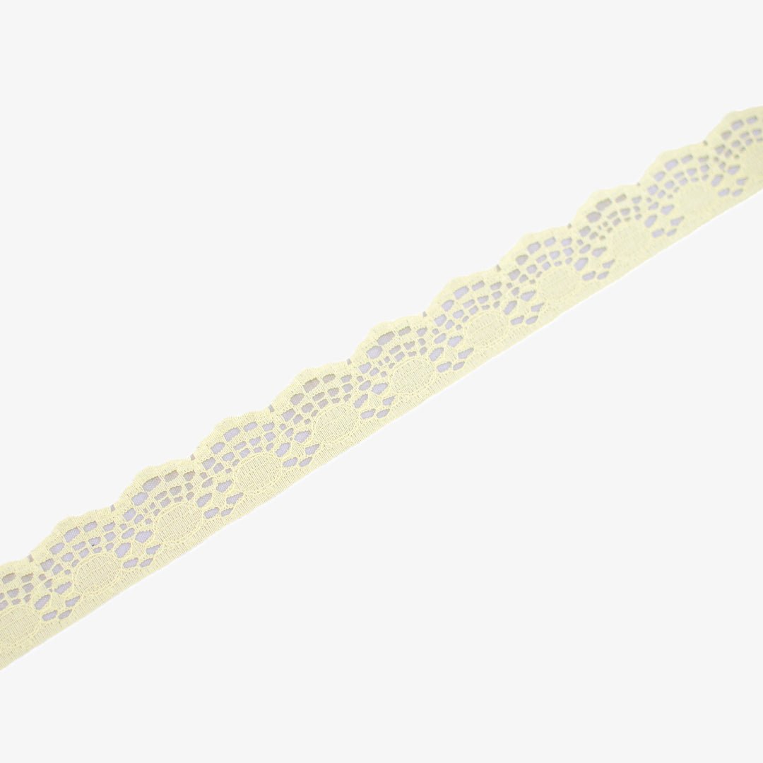 Nylon Lace 1323 | Lemon - Ragland Fabrics