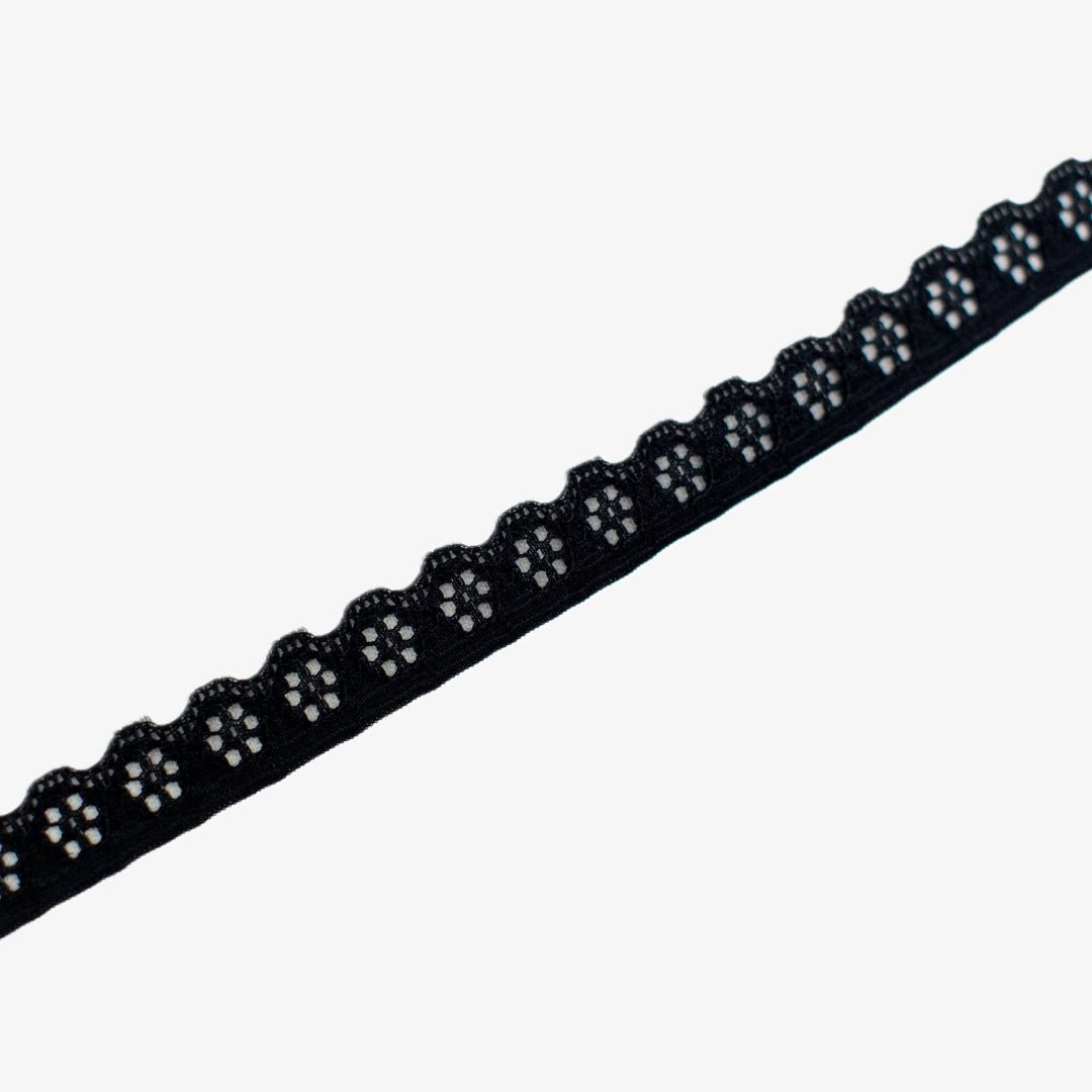 Nylon Lace 1326 | Black - Ragland Fabrics