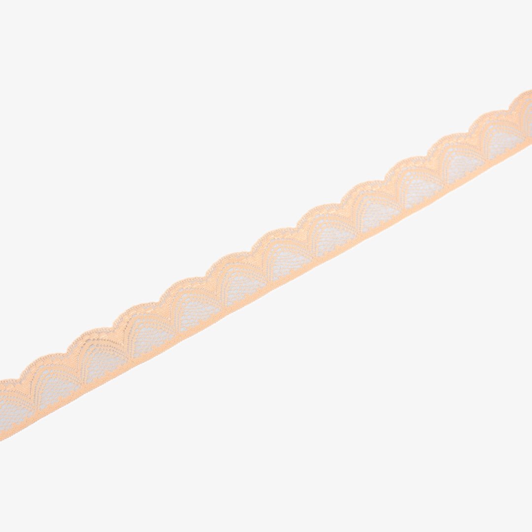 Nylon Lace 1342 | Peach - Ragland Fabrics