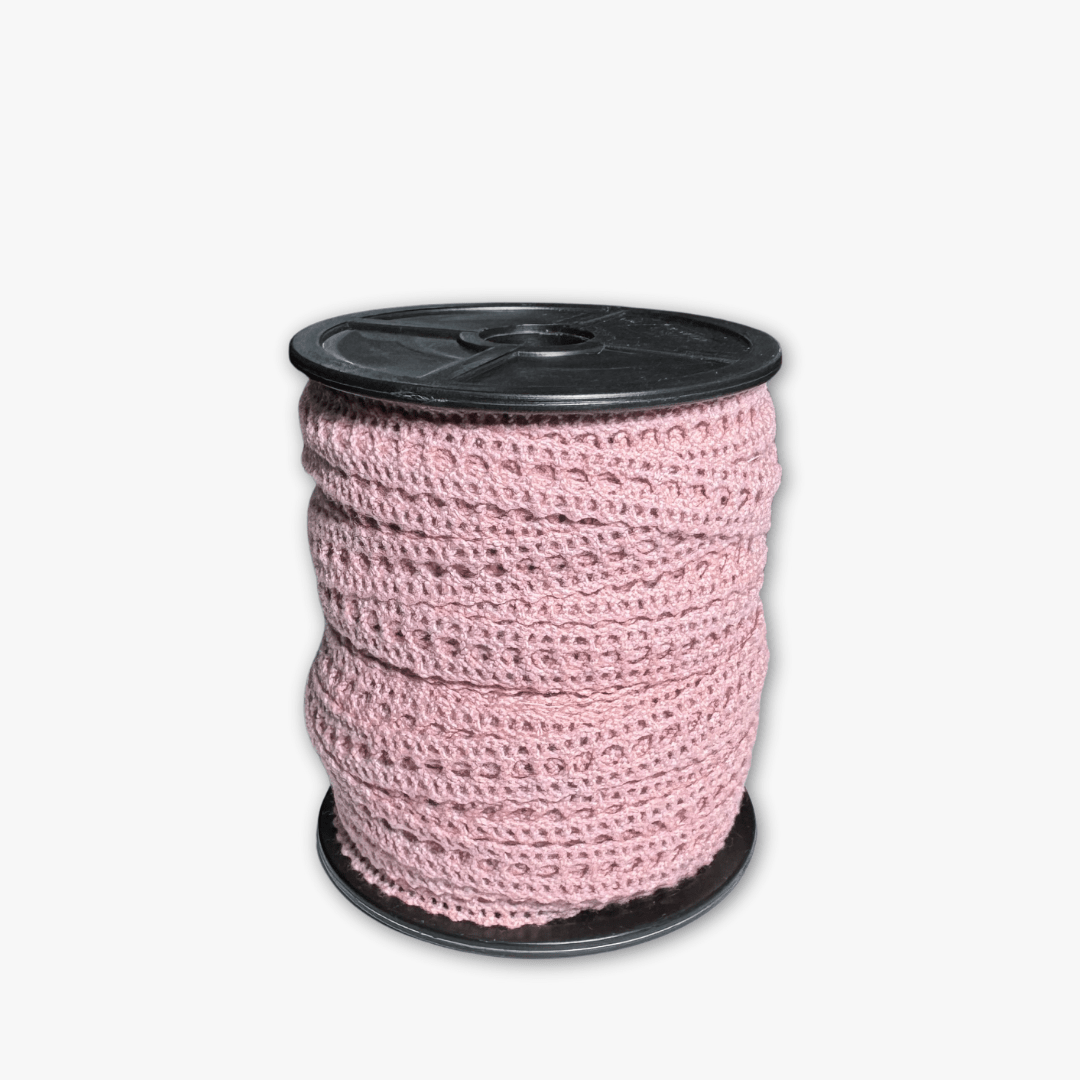 Lace Torchon Pink - 30mm - Ragland Fabrics