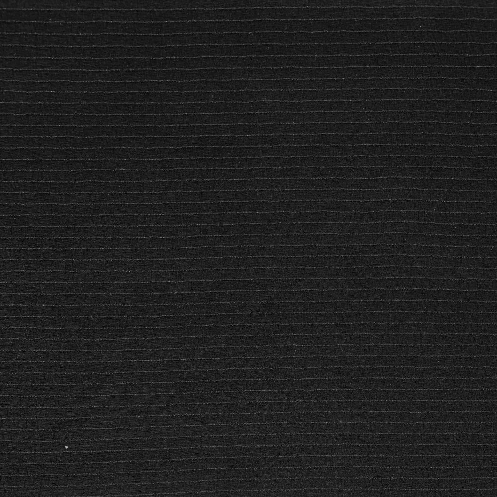 Bandage Knit Fabric Ribbed Black - Ragland Fabrics