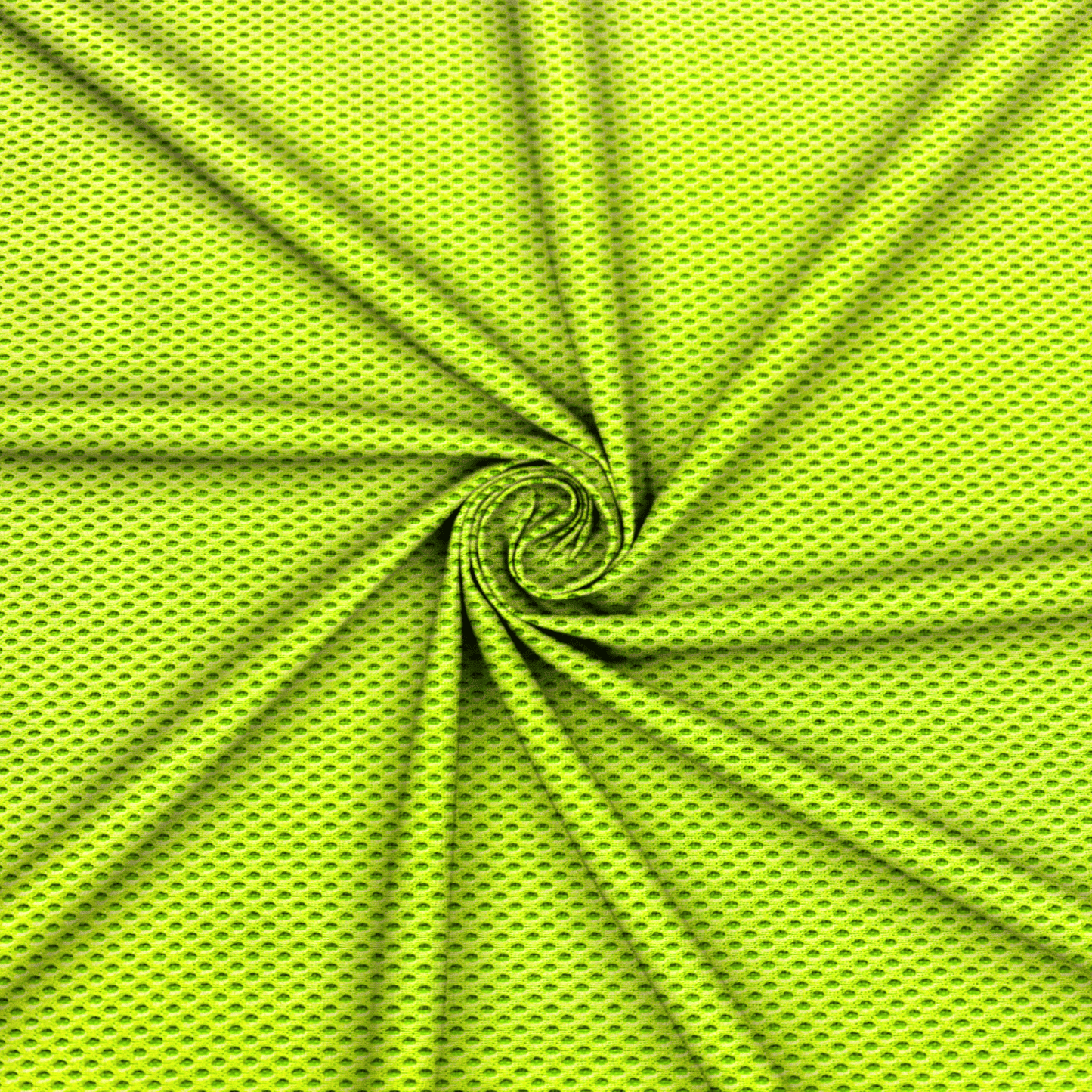 Eyelet Mesh Lumo Yellow - Ragland Fabrics