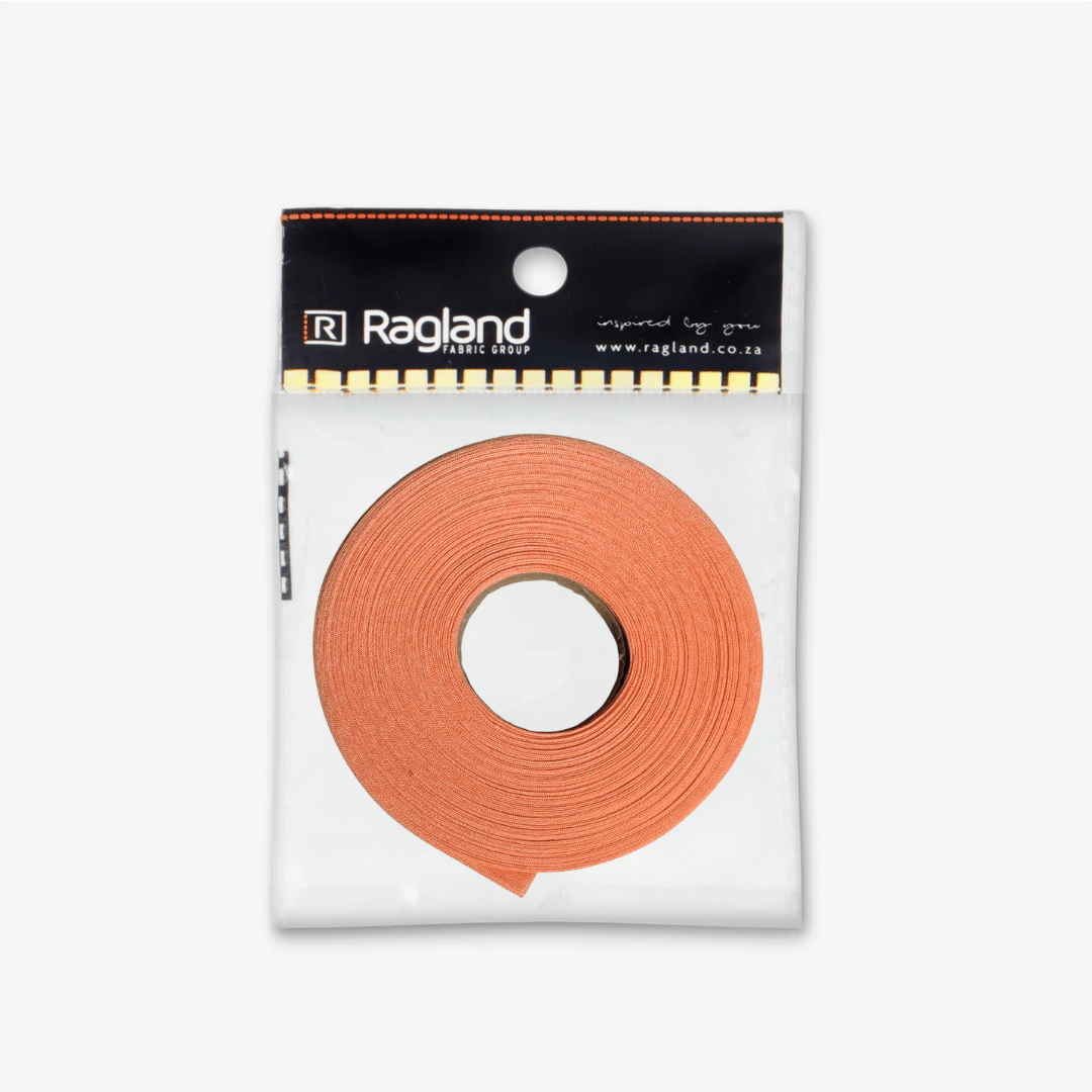 Bias Binding 14mm (20m Rolls) | Peach - Ragland Fabrics