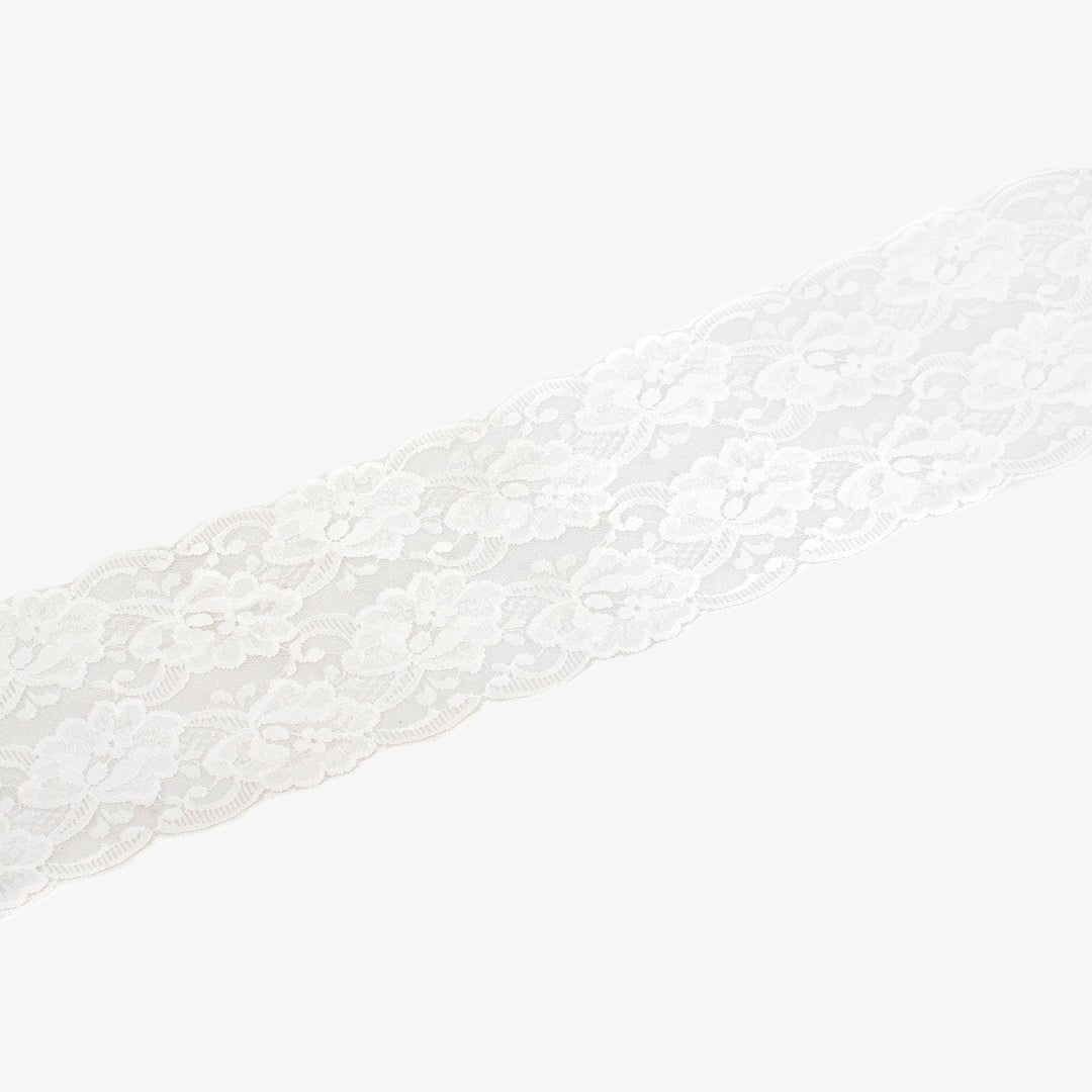 Nylon Lace 157 | White - Ragland Fabrics