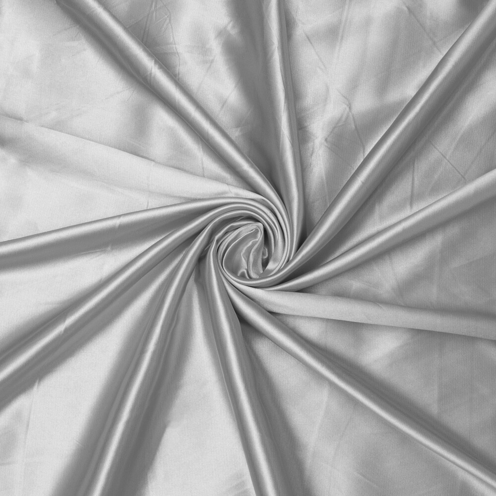 Stretch Satin Grey 17 140cm - Ragland Fabrics