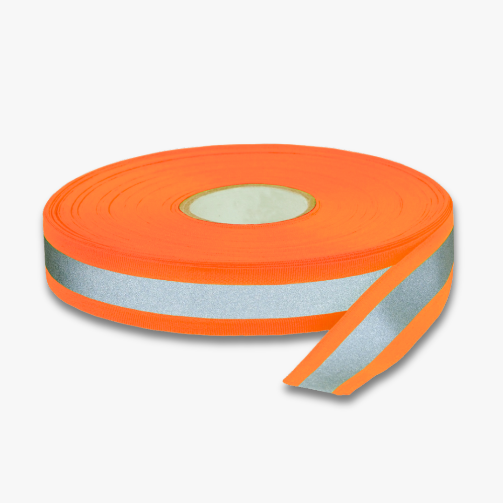 Reflective Tape Orange 50mm (100m)