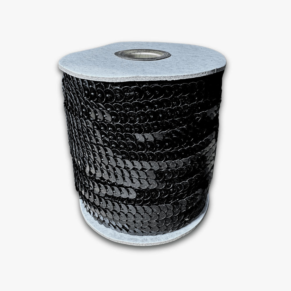 Sequins Black - Ragland Fabrics