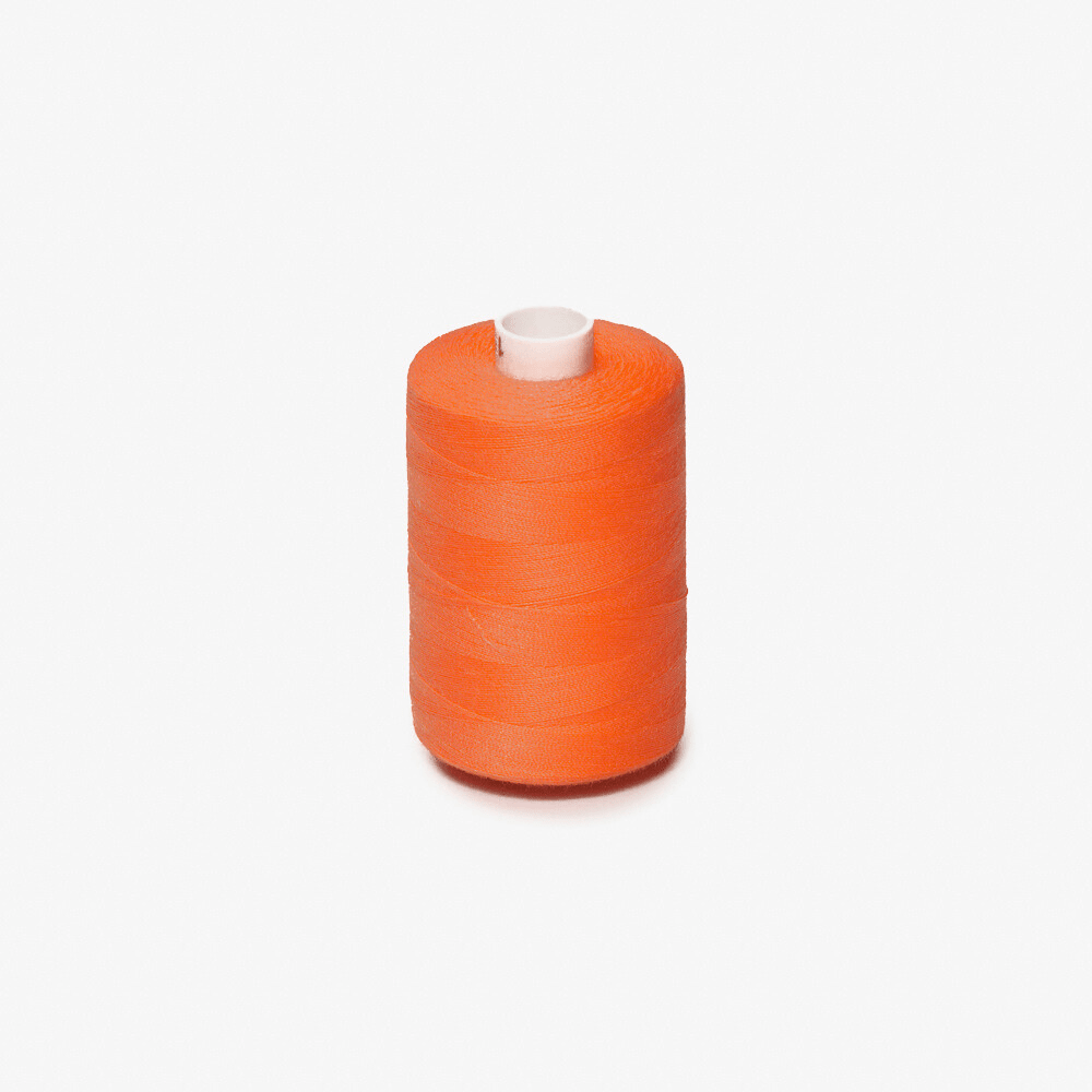 Thread 1000met Reel Orange 121 - Ragland Fabrics