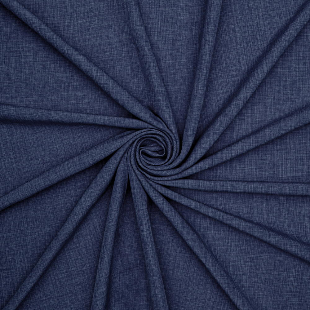 Snow Linen - Navy 03 - Ragland Fabrics
