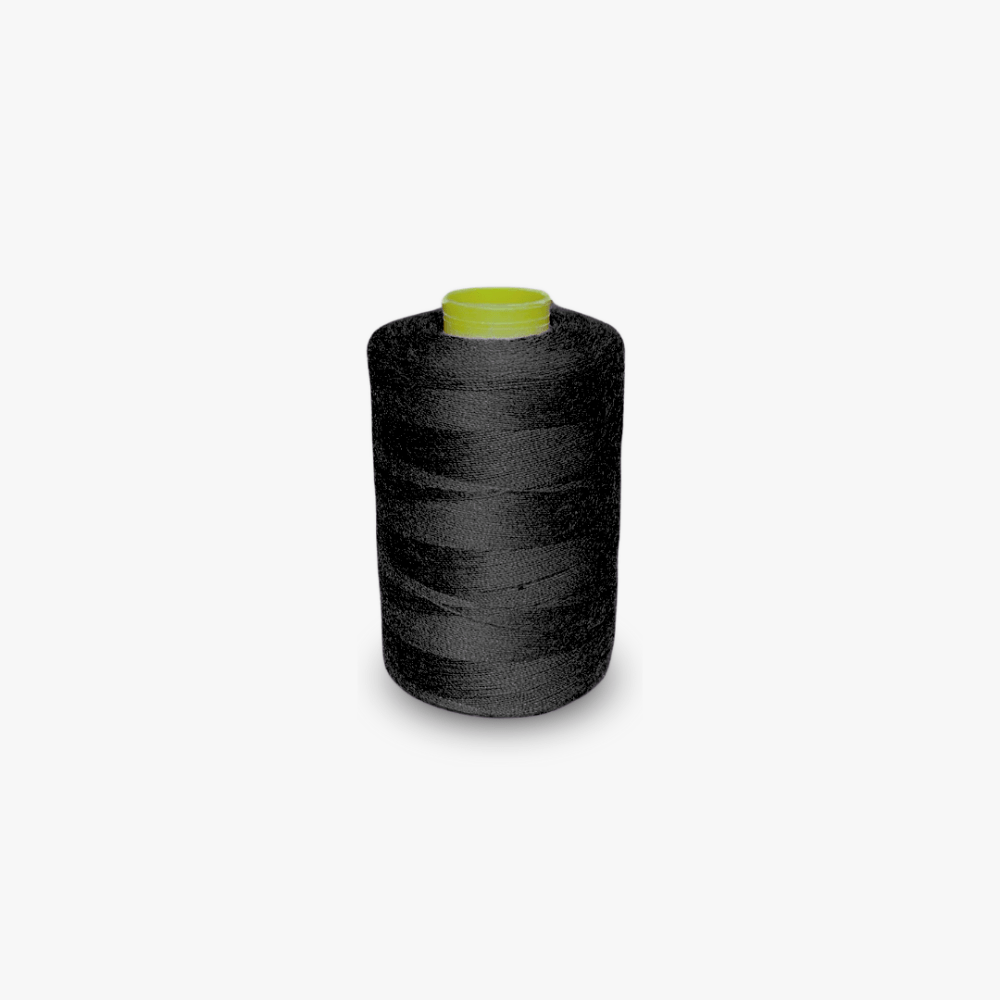Thread 1000met Reel Black - Ragland Fabrics