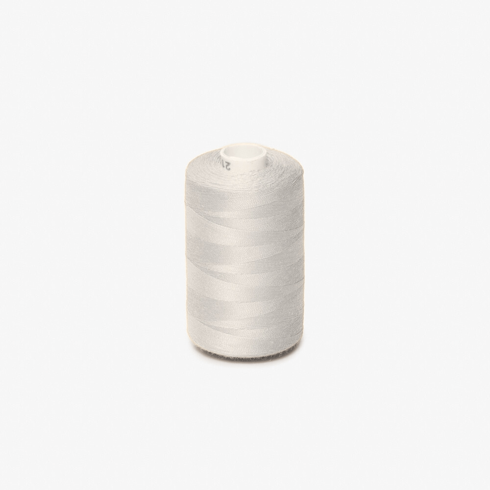 Thread 1000met Reel Off - White 582 - Ragland Fabrics