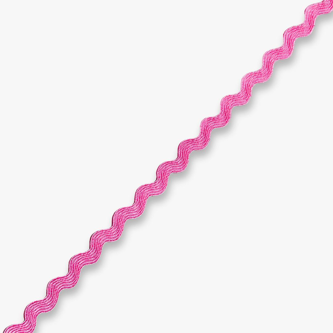 Ric Rac Cerise (6mm) - Ragland Fabrics