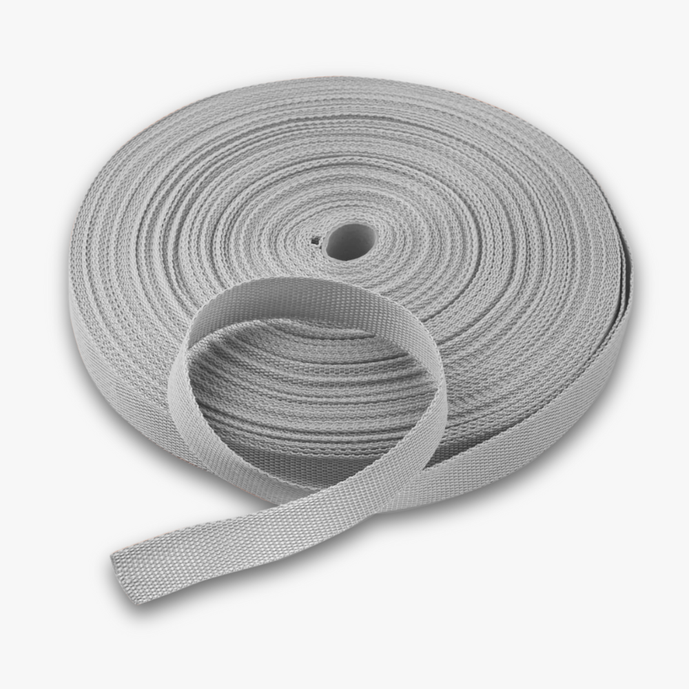 Webbing 25mm Grey 17 - Ragland Fabrics