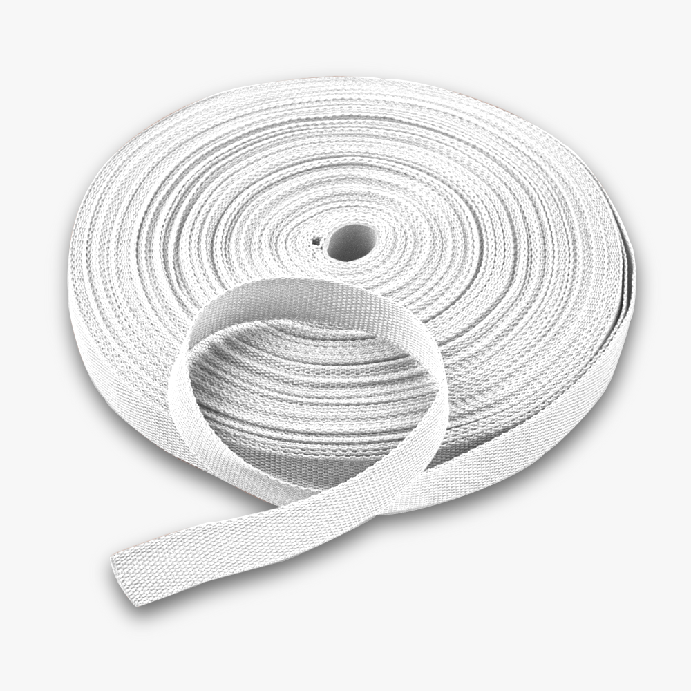 Webbing 25mm White 16 - Ragland Fabrics