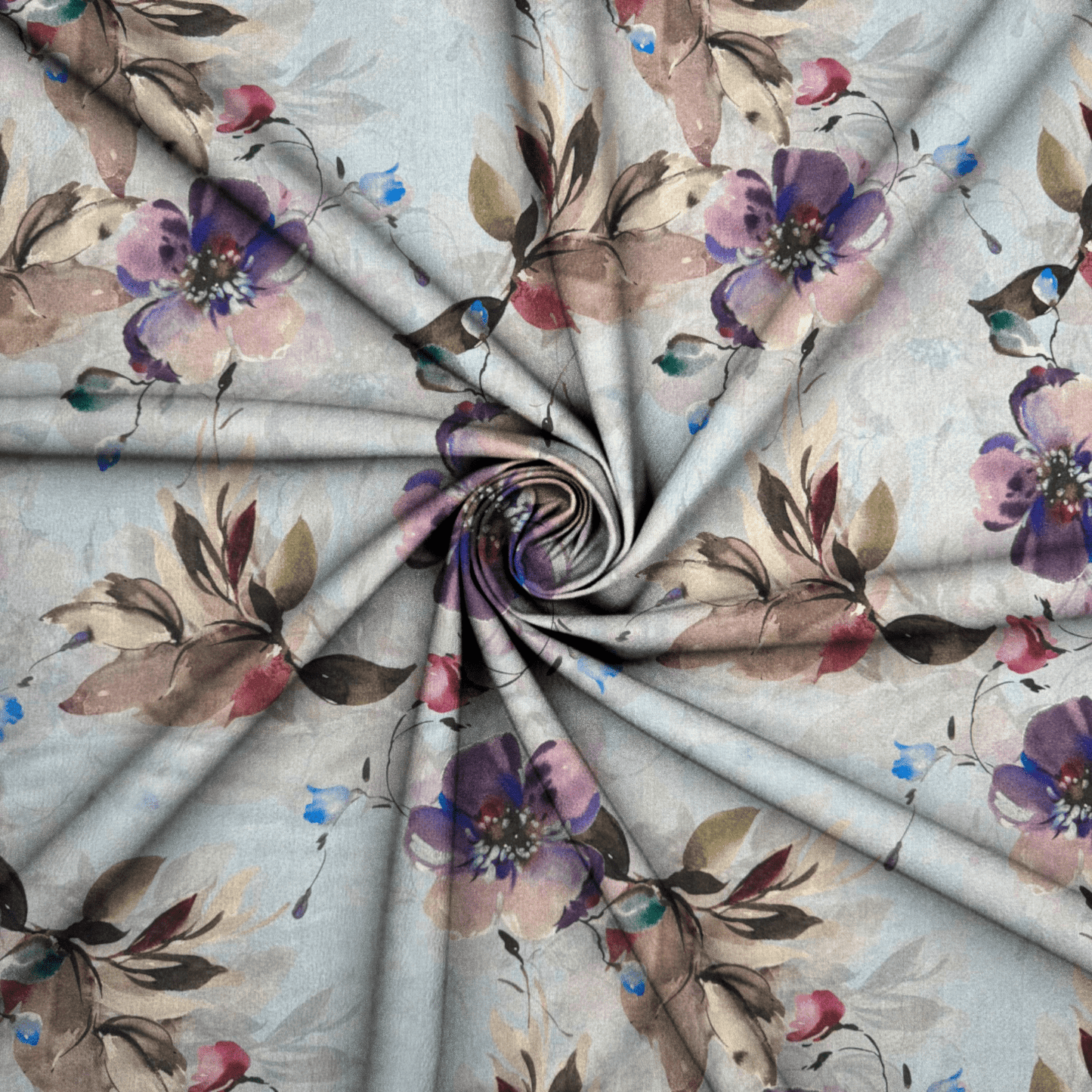 Printed Linen Blend Des.E
