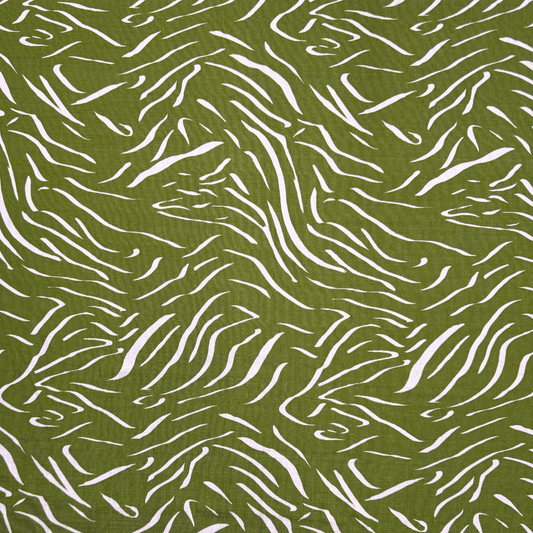 Printed Linen Blend Des.G - Ragland Fabrics