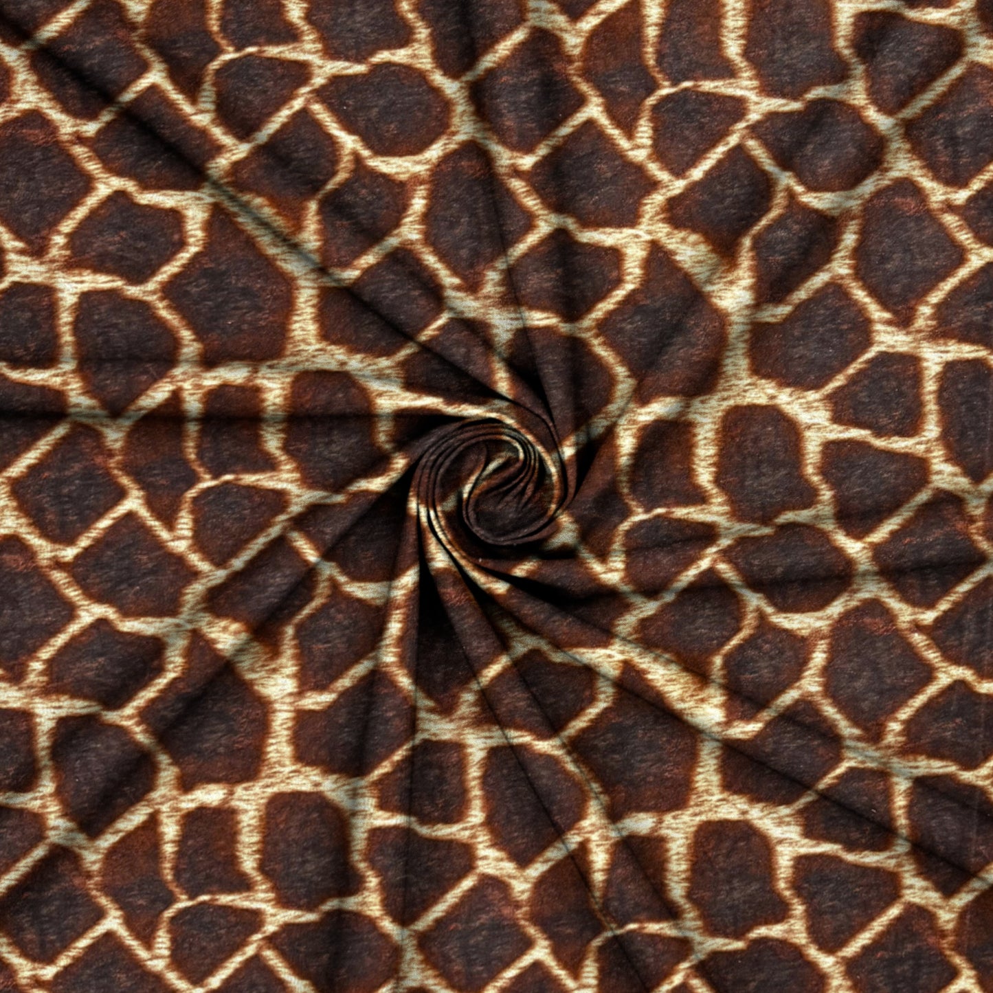 Printed Velvet Giraffe Skin - Ragland Fabrics