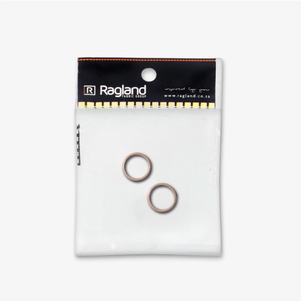 Bra Rings - 13mm | Natural - Ragland Fabrics