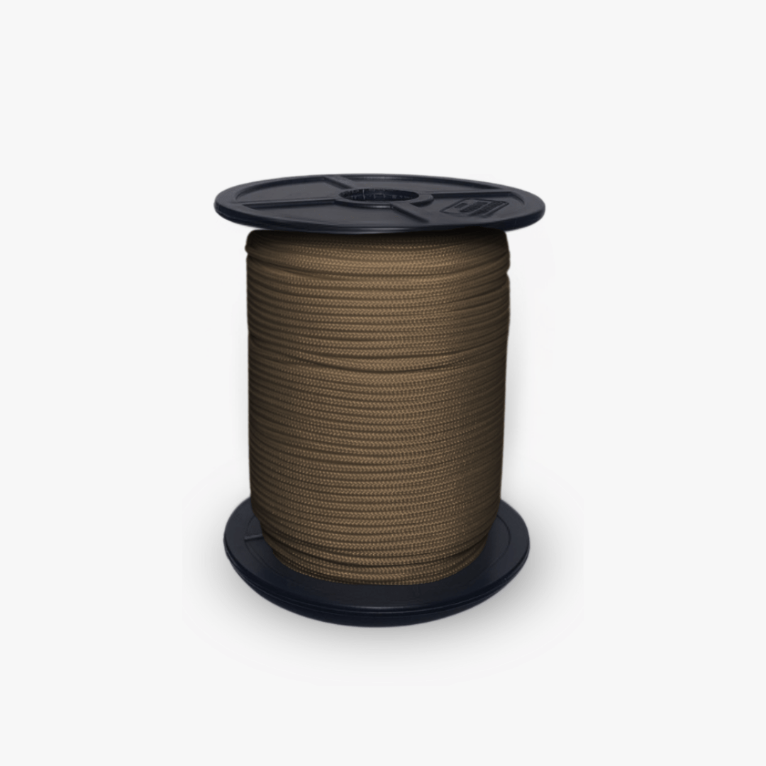 Nylon Cord Tan 2mm (50m Roll) - Ragland Fabrics