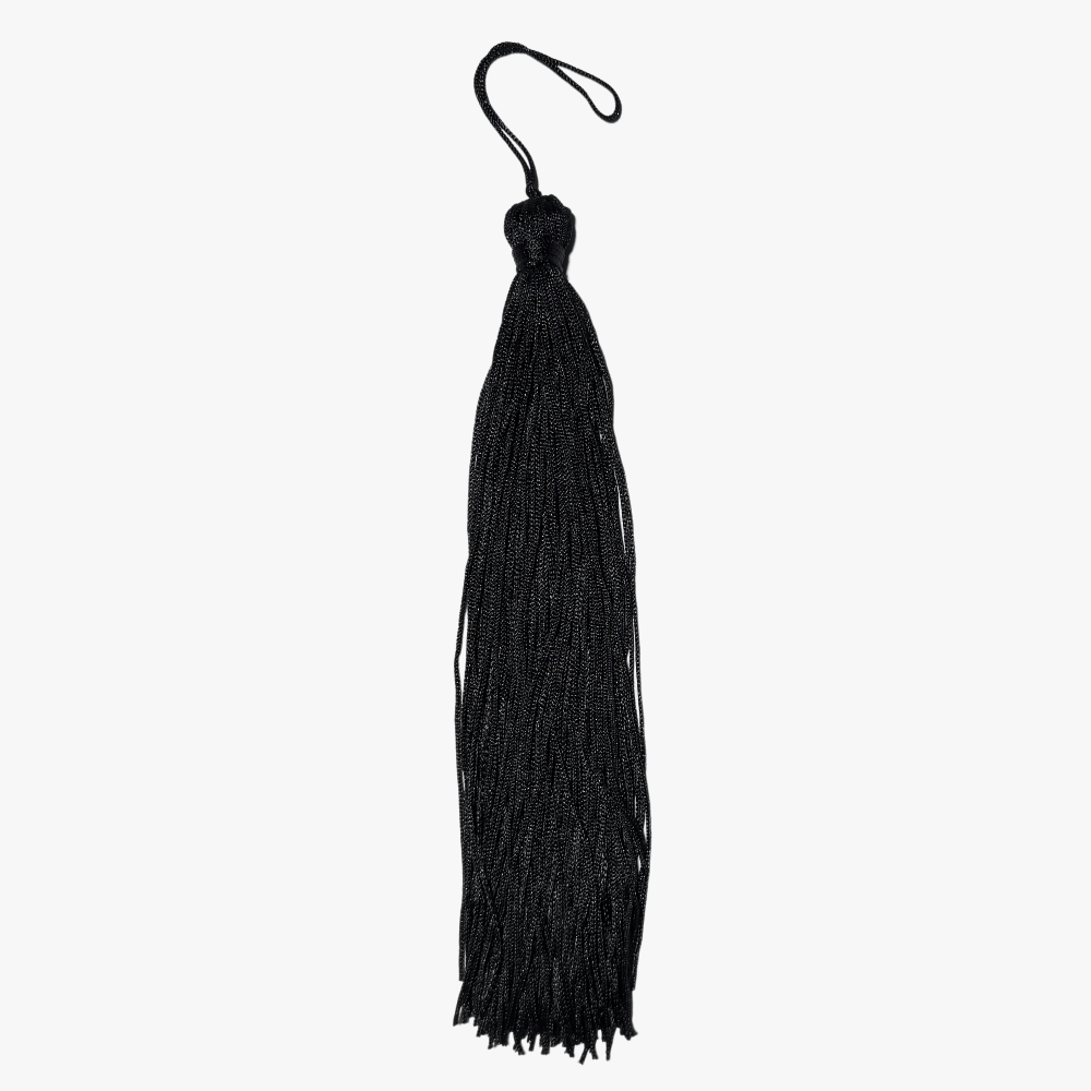 Curtain Tassel 20cm - Black - Ragland Fabrics