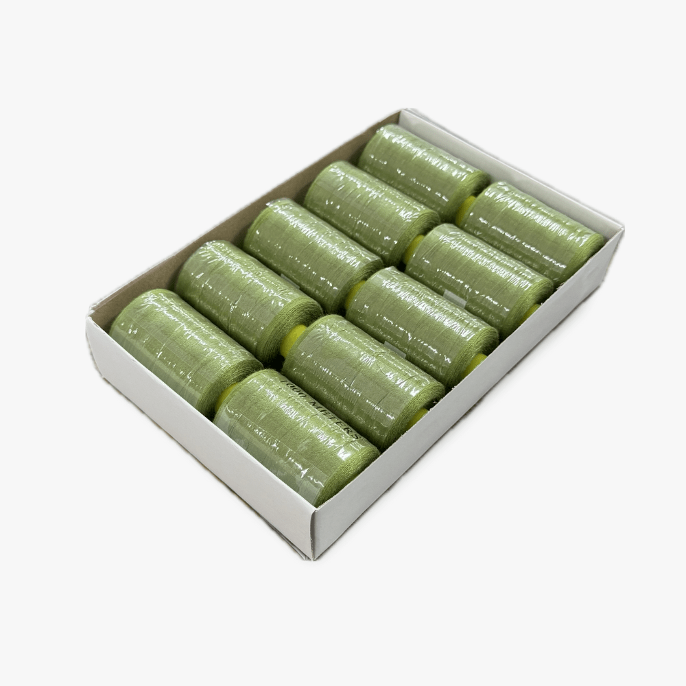 Thread 1000met Reel Moss 643 - Ragland Fabrics