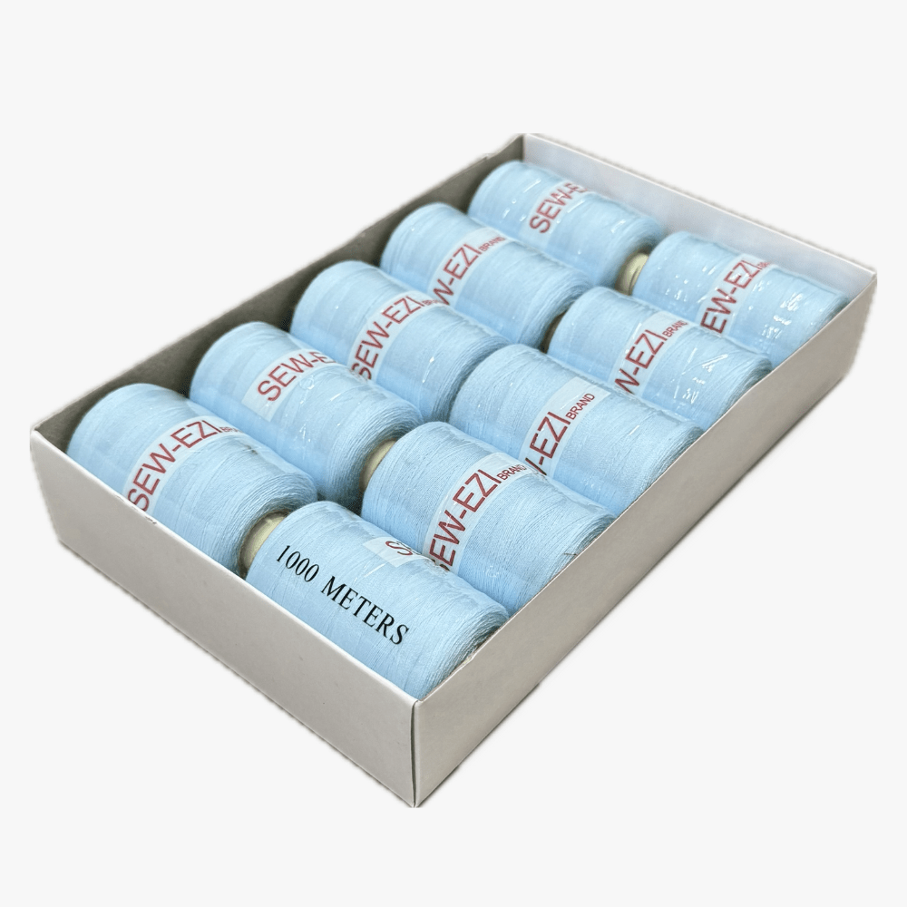Thread 1000met Reel Baby Blue 181 - Ragland Fabrics