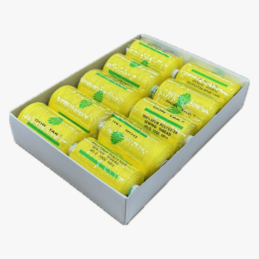 Thread 1000met Reel Golden Yellow 109 - CLOSEOUT - Ragland Fabrics