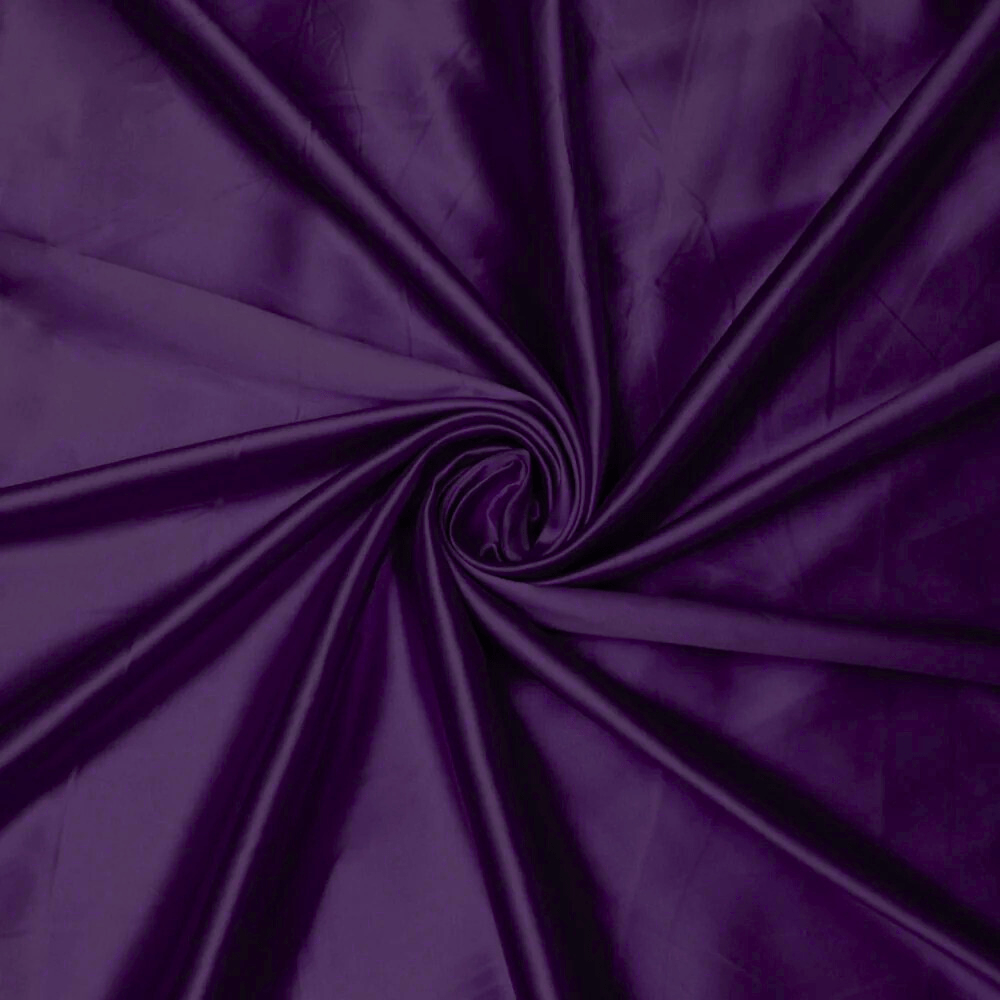 Stretch Satin Cadbury's Purple 46 140cm - Ragland Fabrics
