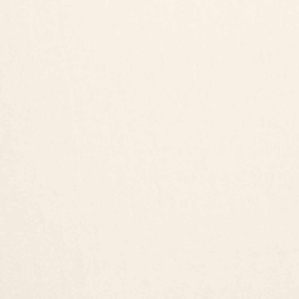 Cornely Crushed Plain Voile Cream 280cm - Ragland Fabrics