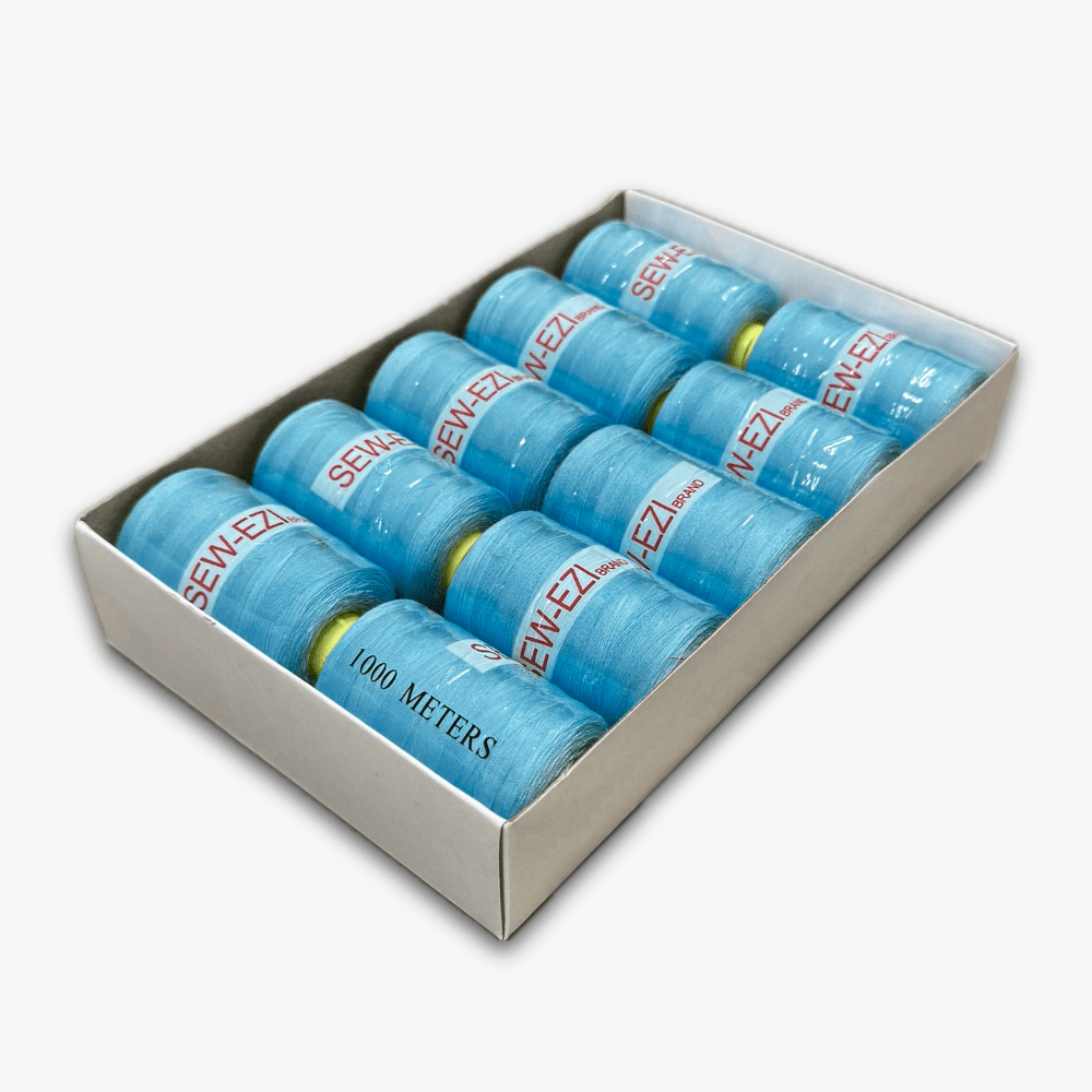 Thread 1000met Reel Light Teal 368 - CLOSEOUT - Ragland Fabrics