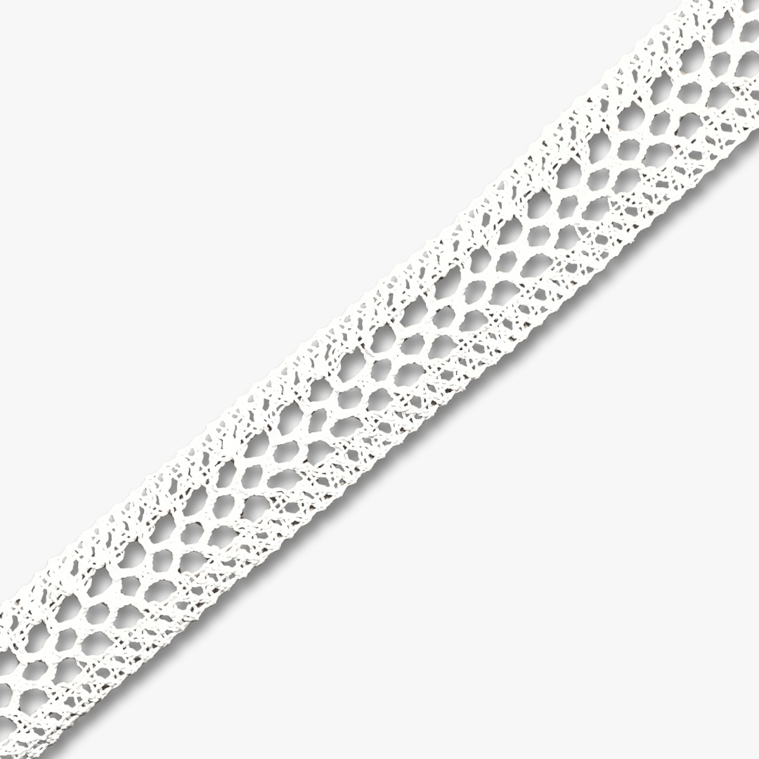 Lace Torchon White Des.2 - Ragland Fabrics