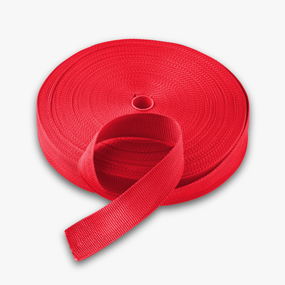 Webbing 38mm Red 4 - Ragland Fabrics