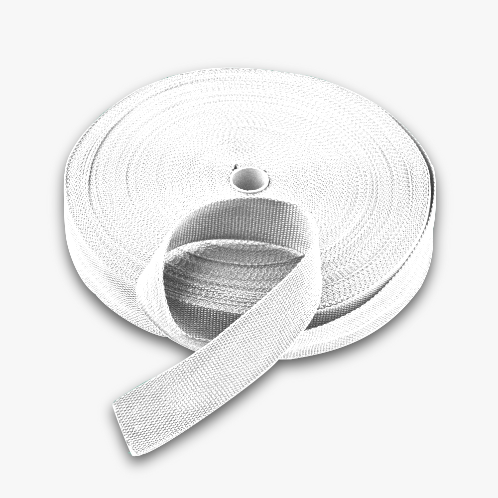 Webbing 38mm White 16 - Ragland Fabrics