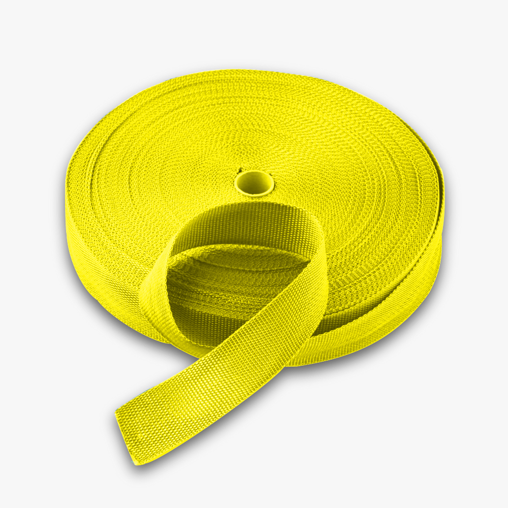 Webbing 38mm Yellow 5 - Ragland Fabrics