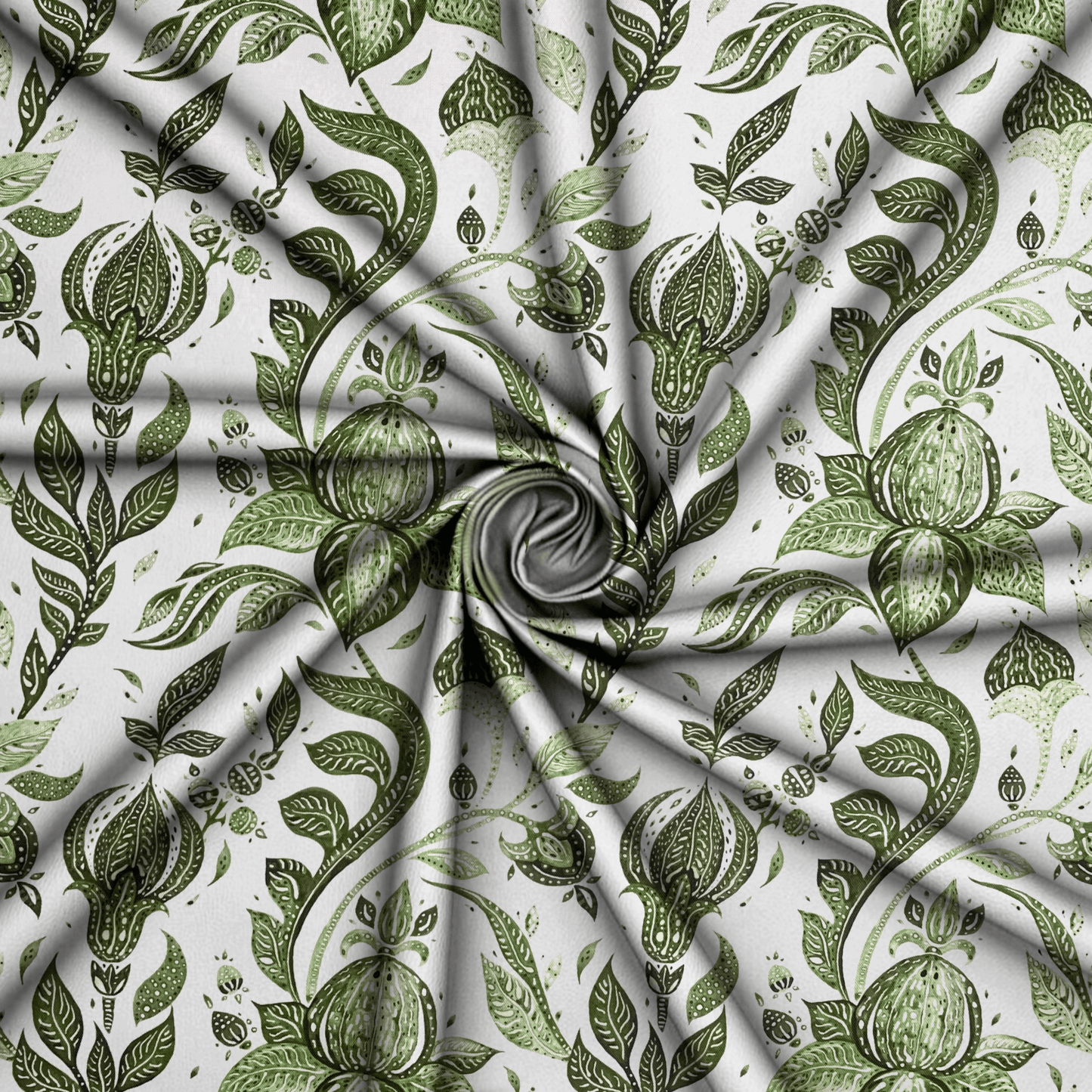 Printed Mini Matt Orinoco Forest - Ragland Fabrics
