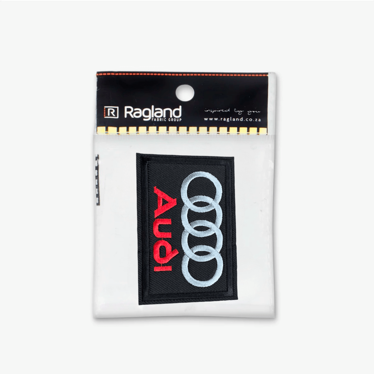 Motif Iron On Badge - AUTO 1 - Ragland Fabrics