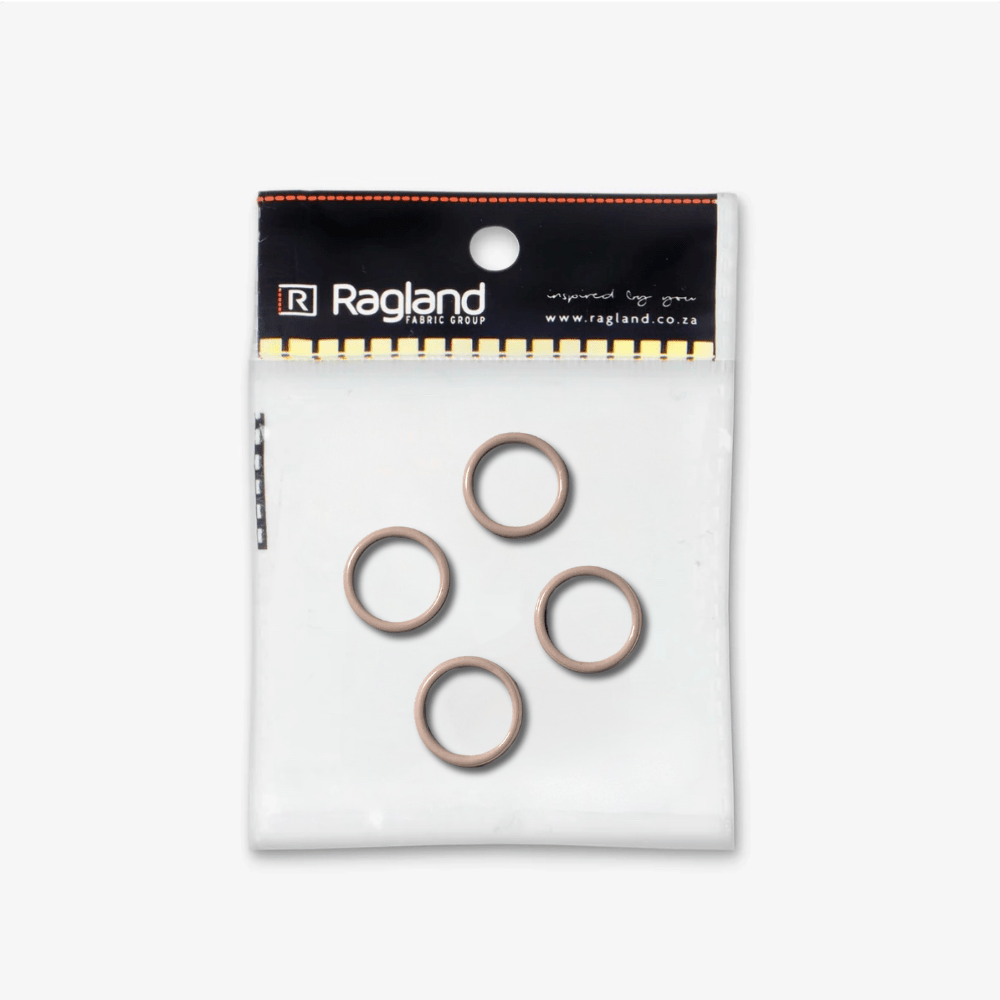 Bra Rings - 13mm | Natural - Ragland Fabrics