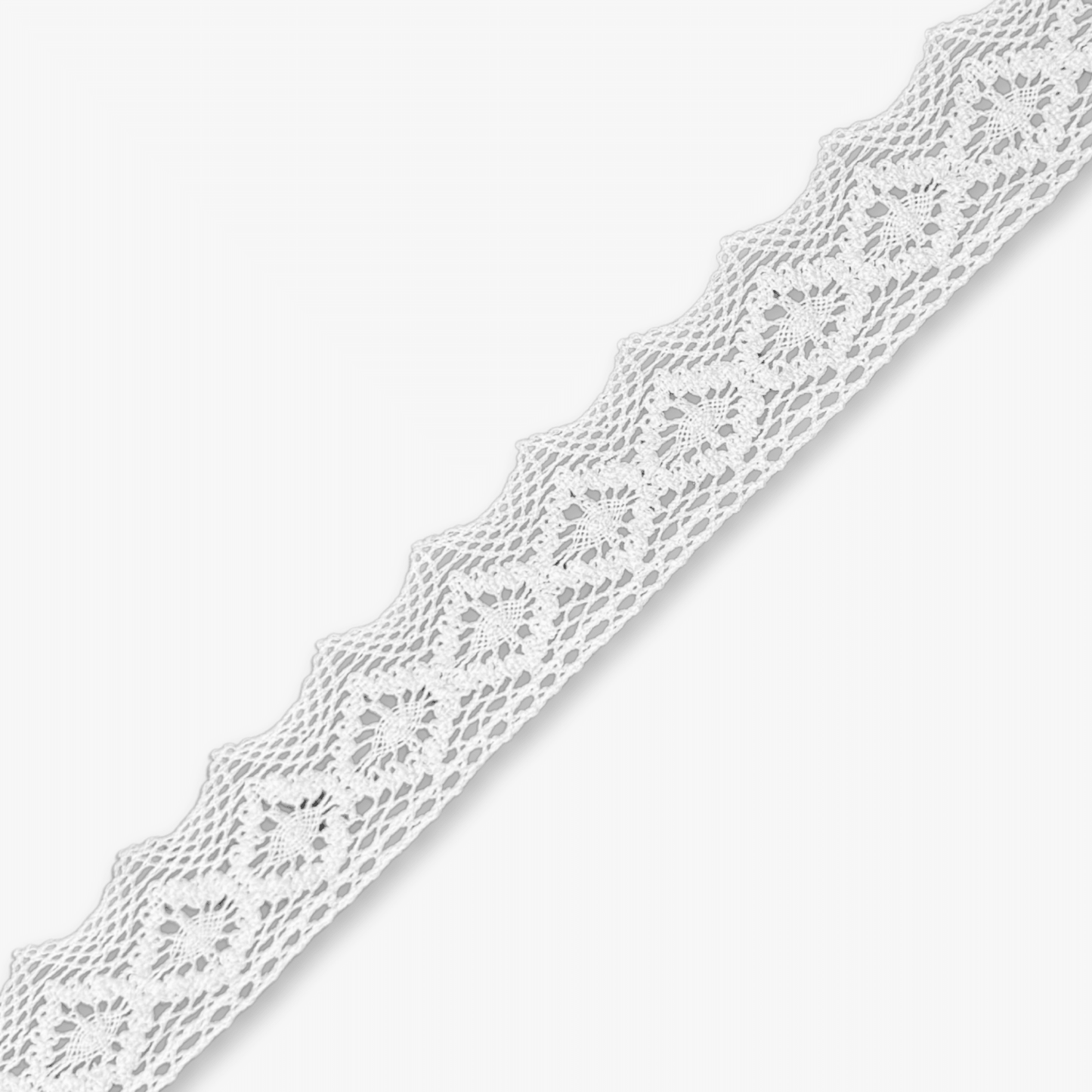 Lace Torchon White 40mm 21 - Ragland Fabrics