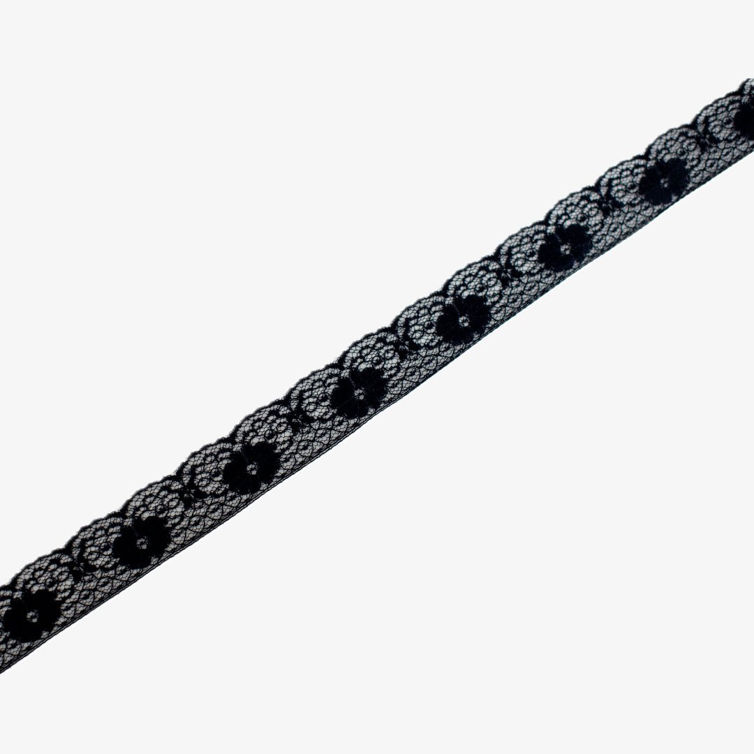 Nylon Lace 496 | Black - Ragland Fabrics