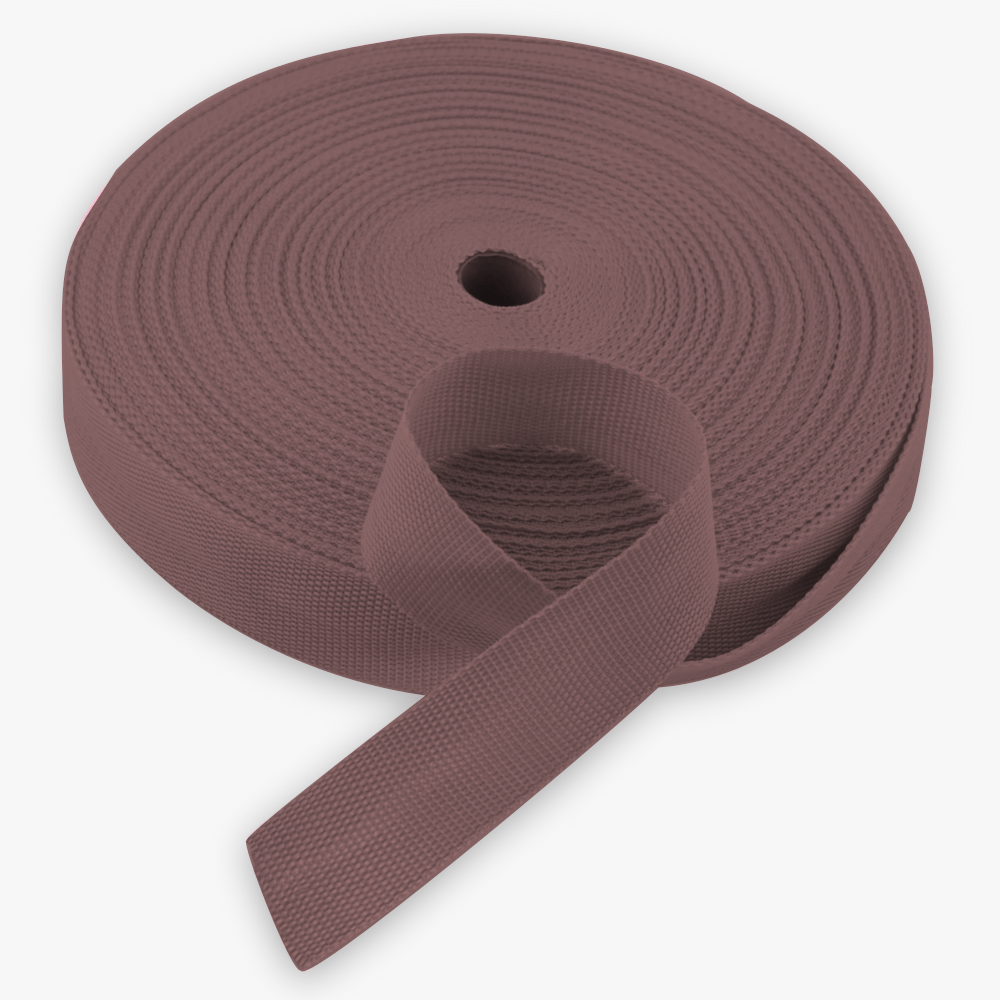 Webbing 50mm Chocolate Brown 19 - Ragland Fabrics