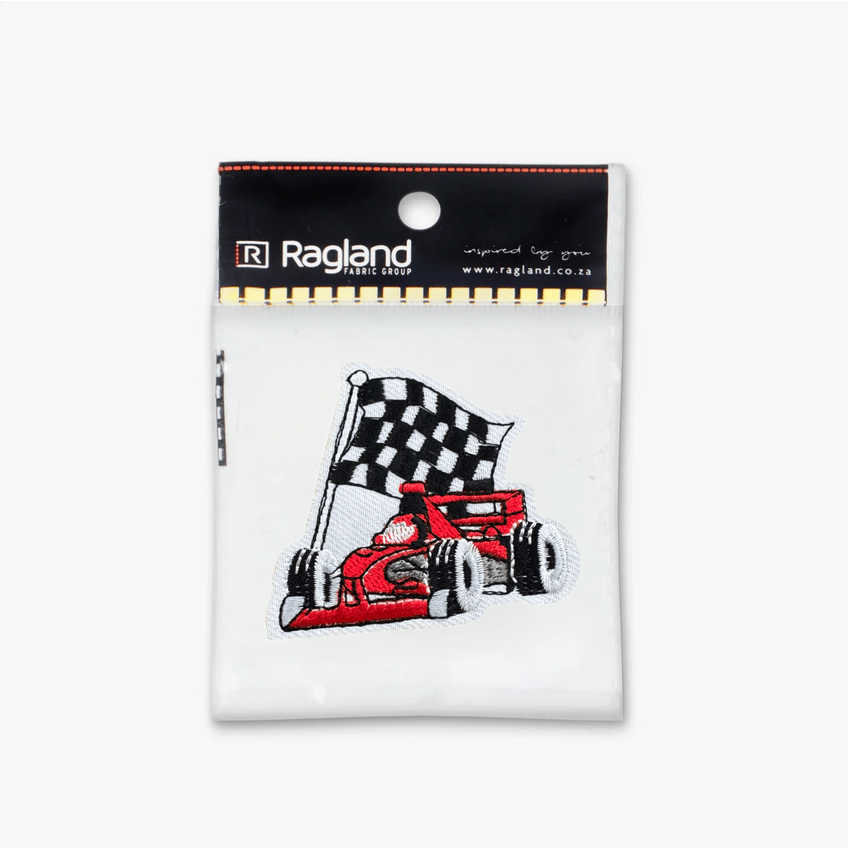 Motif Iron On Badge - F1 - Ragland Fabrics