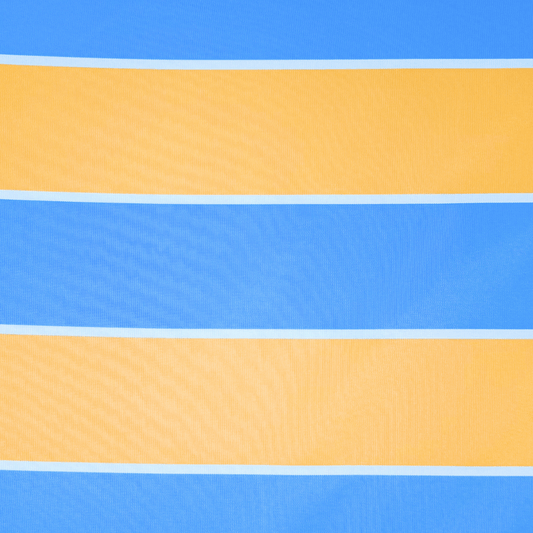 Econo Imported Outdoor Fabric Yellow/Blue 5705 - Ragland Fabrics