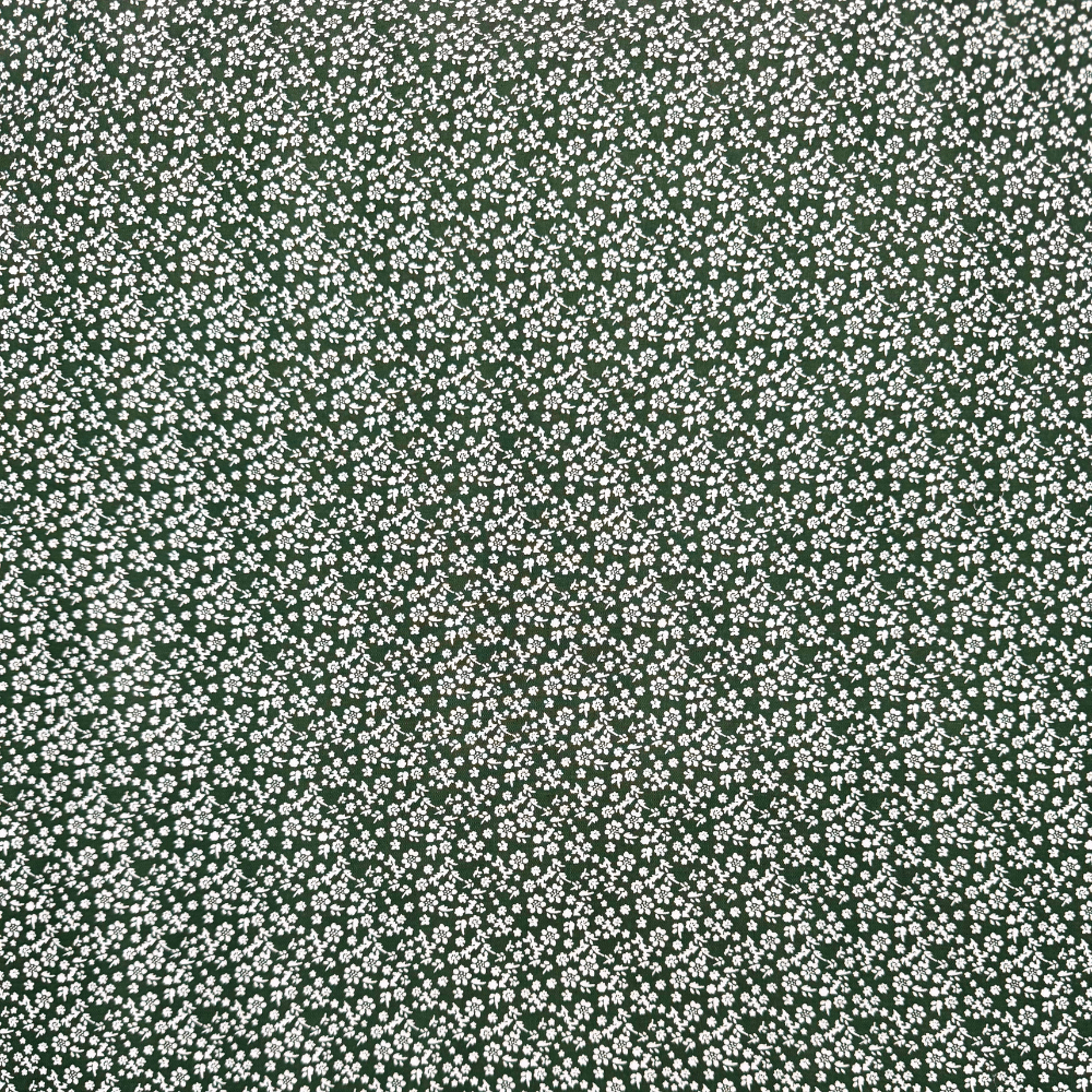 Printed Poly Cotton Bottle Floral - Ragland Fabrics